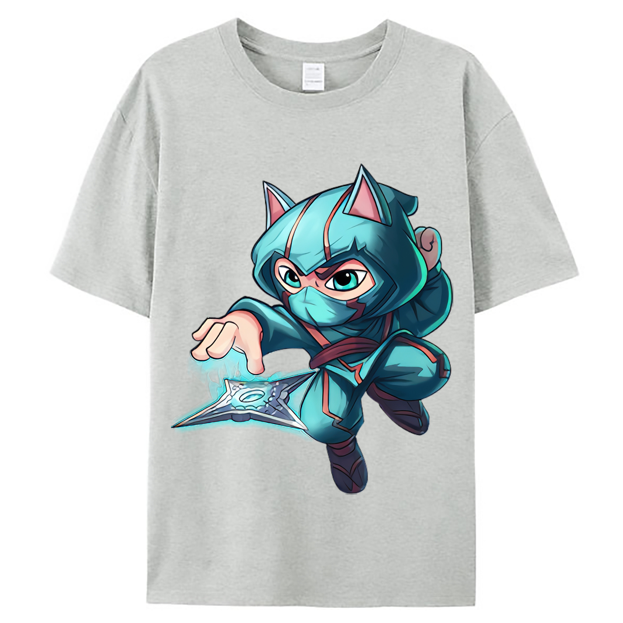 （画像用） リーグ・オブ・レジェンド League of Legends LOL レディースカジュアルプリントTシャツ（綿100％）