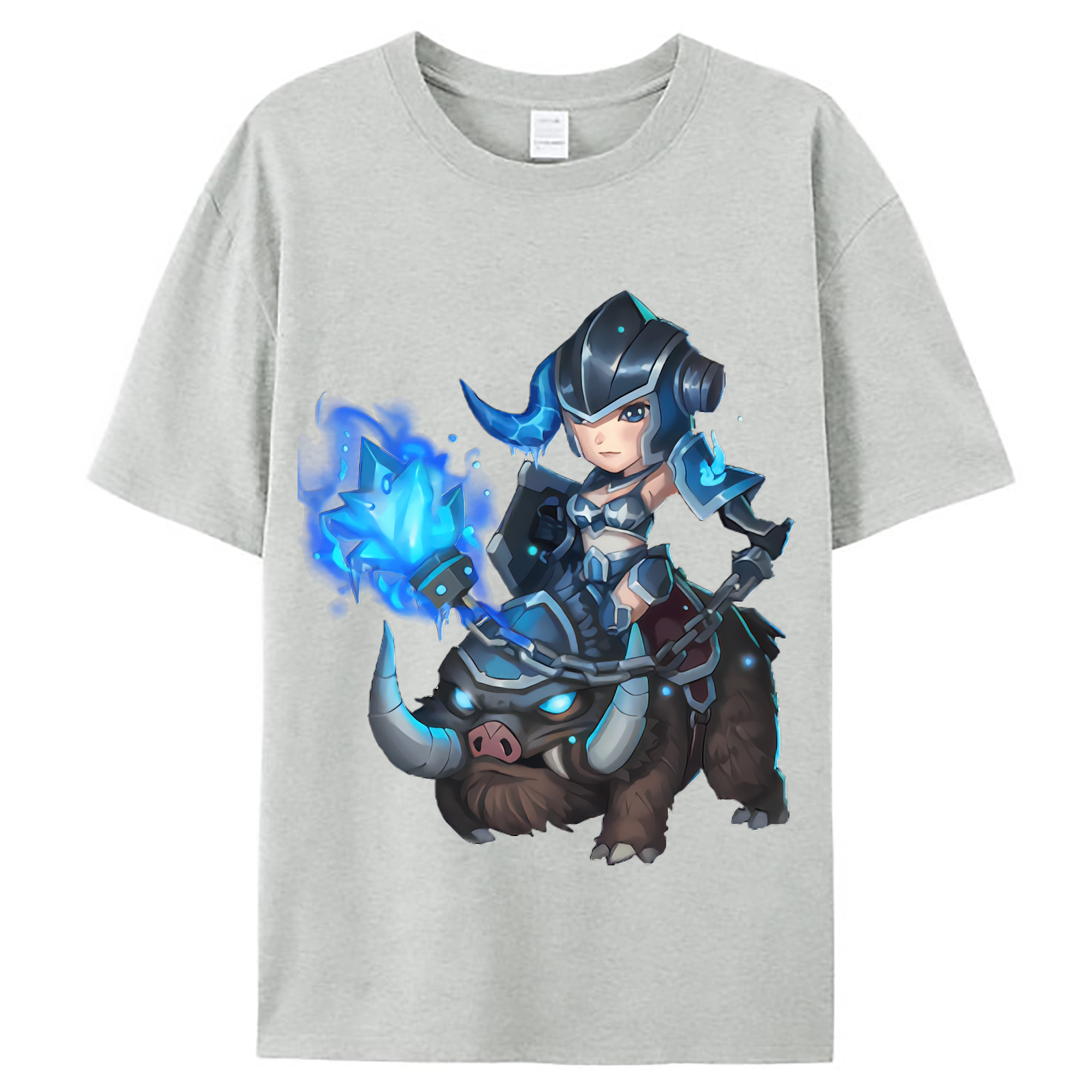 （画像用） リーグ・オブ・レジェンド League of Legends LOL レディースカジュアルプリントTシャツ（綿100％）