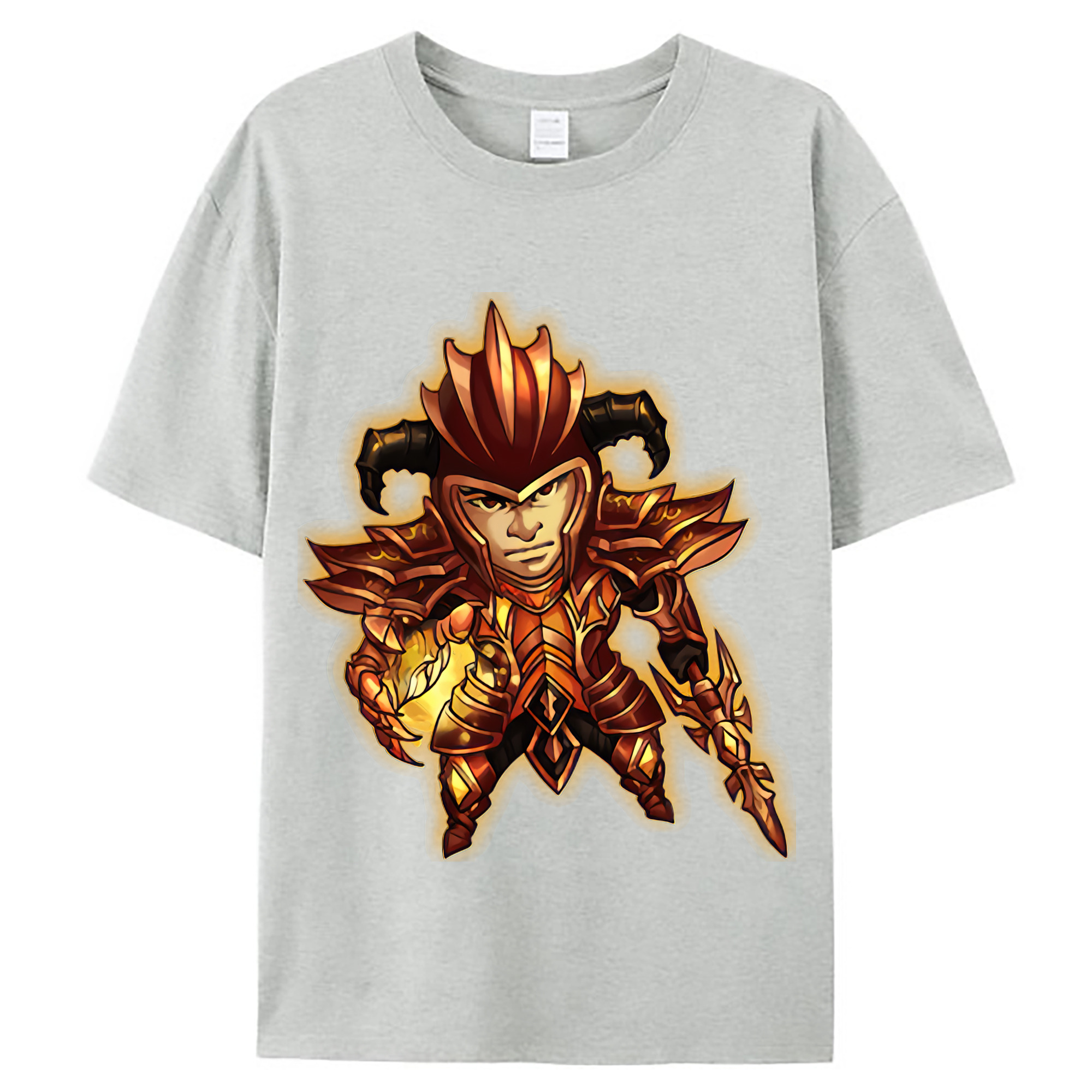 （画像用） リーグ・オブ・レジェンド League of Legends LOL レディースカジュアルプリントTシャツ（綿100％）