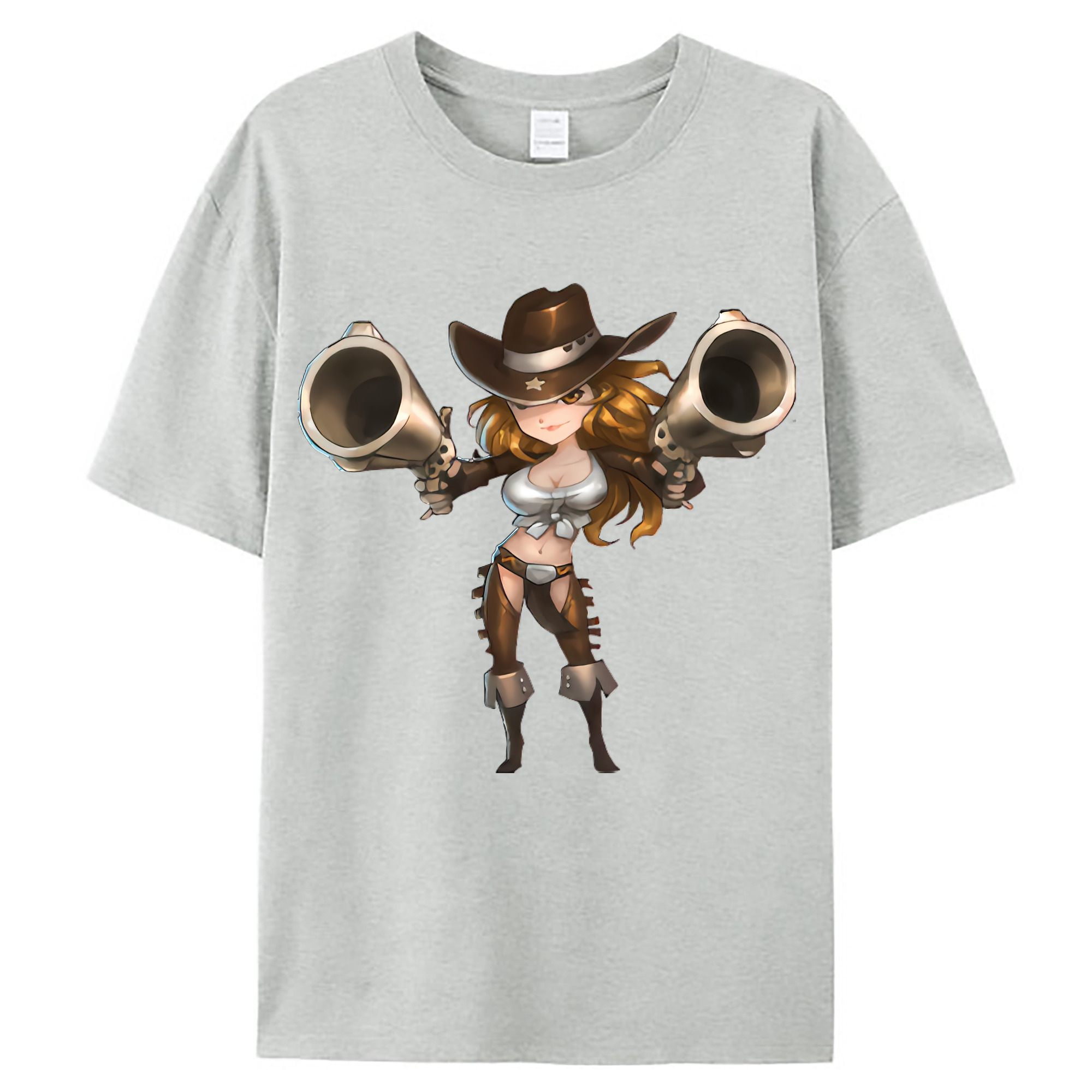 （画像用） リーグ・オブ・レジェンド League of Legends LOL レディースカジュアルプリントTシャツ（綿100％）
