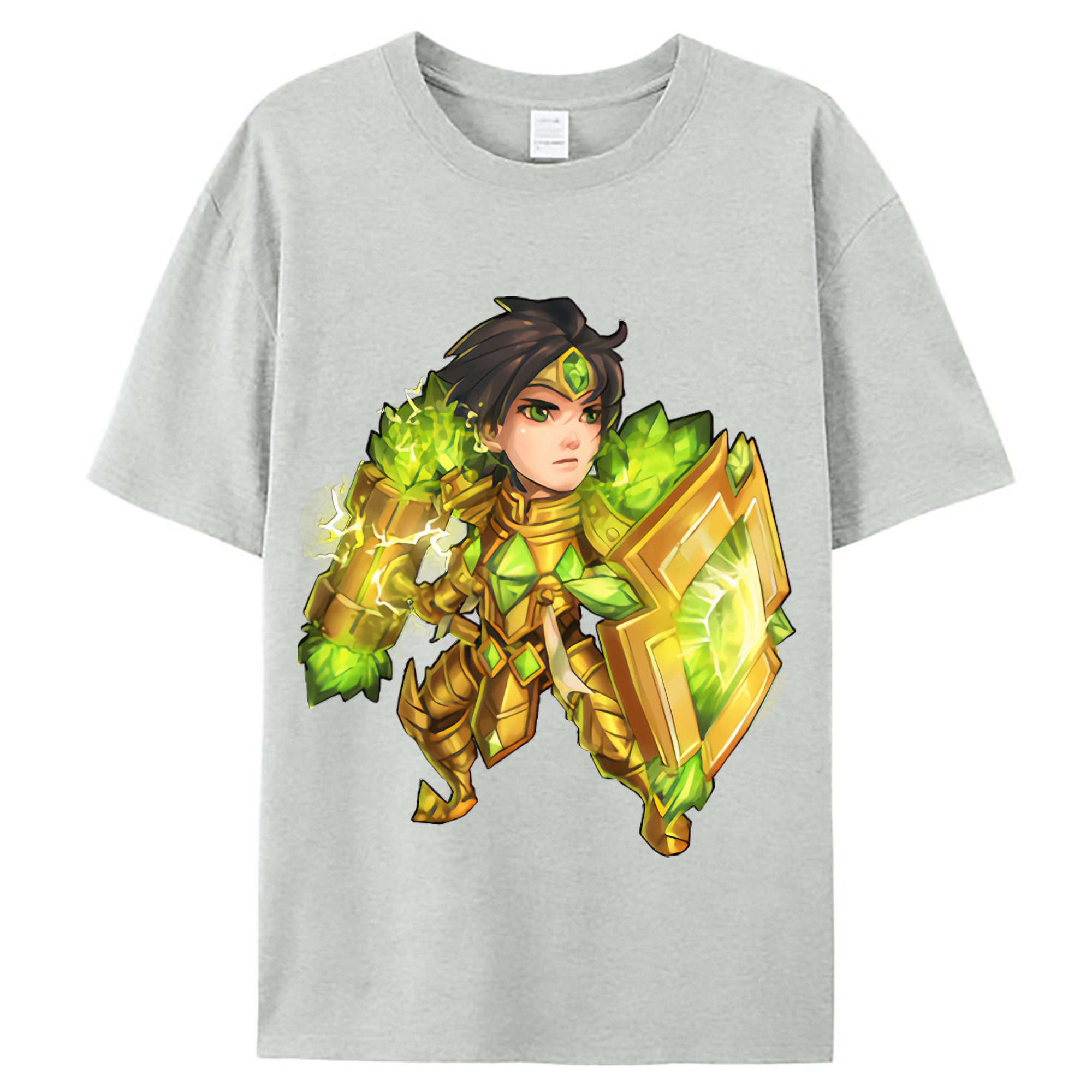 （画像用） リーグ・オブ・レジェンド League of Legends LOL レディースカジュアルプリントTシャツ（綿100％）