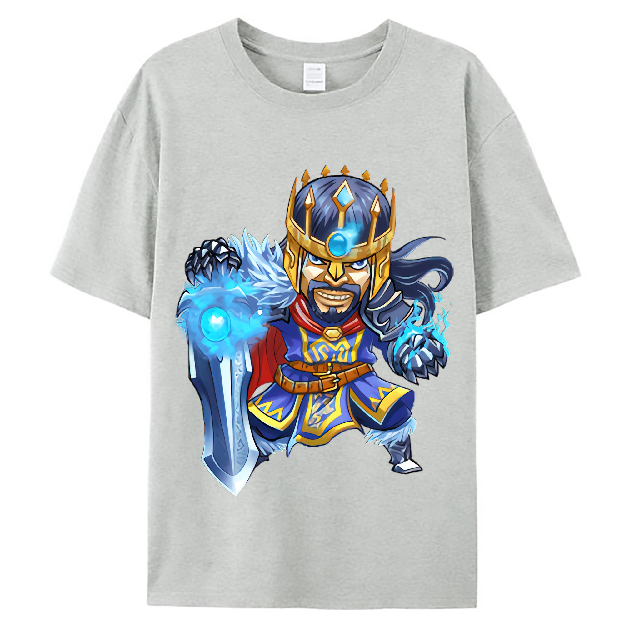 （画像用） リーグ・オブ・レジェンド League of Legends LOL レディースカジュアルプリントTシャツ（綿100％）