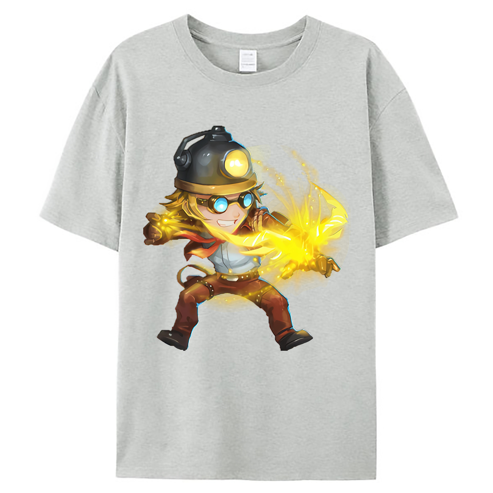 （画像用） リーグ・オブ・レジェンド League of Legends LOL レディースカジュアルプリントTシャツ（綿100％）