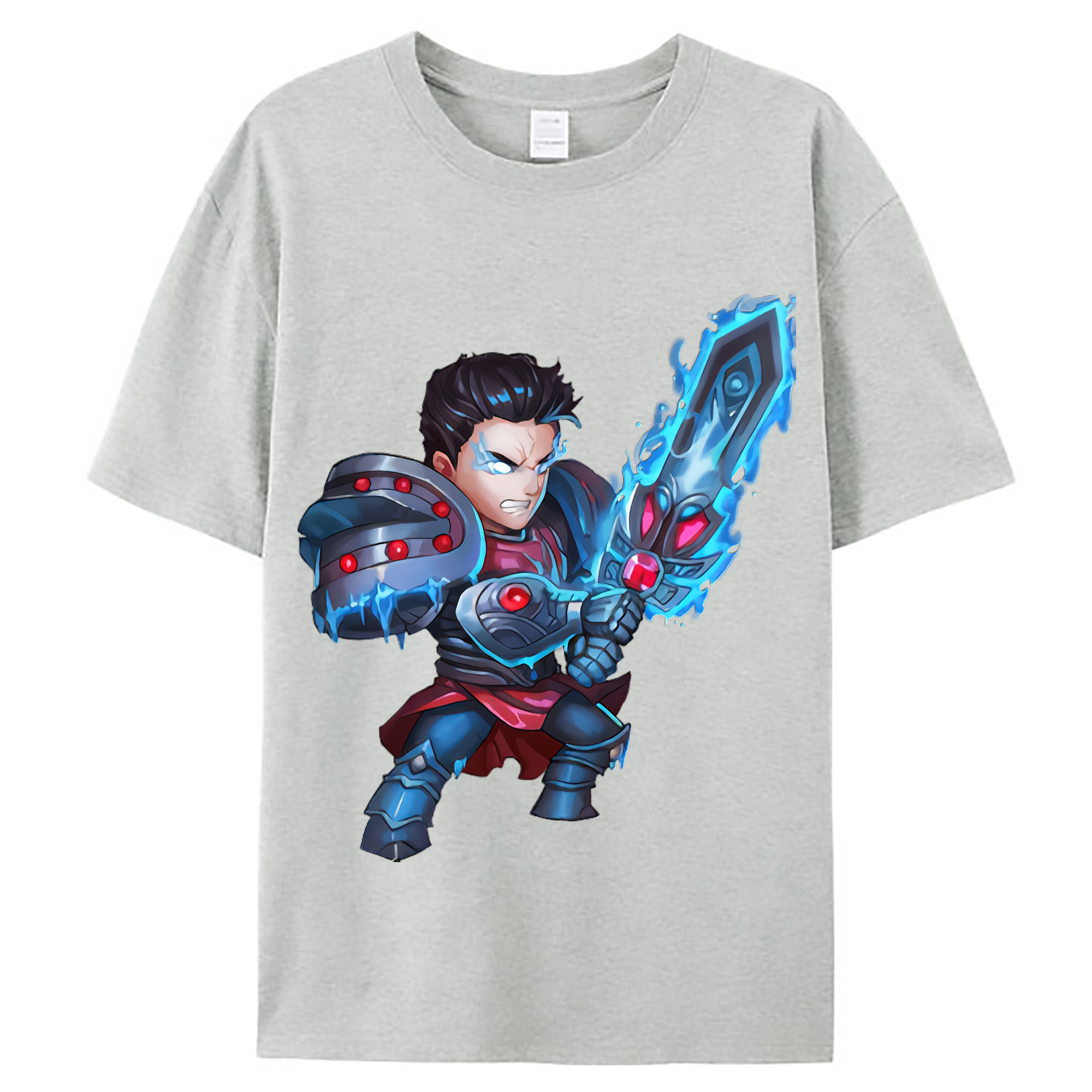 （画像用） リーグ・オブ・レジェンド League of Legends LOL レディースカジュアルプリントTシャツ（綿100％）