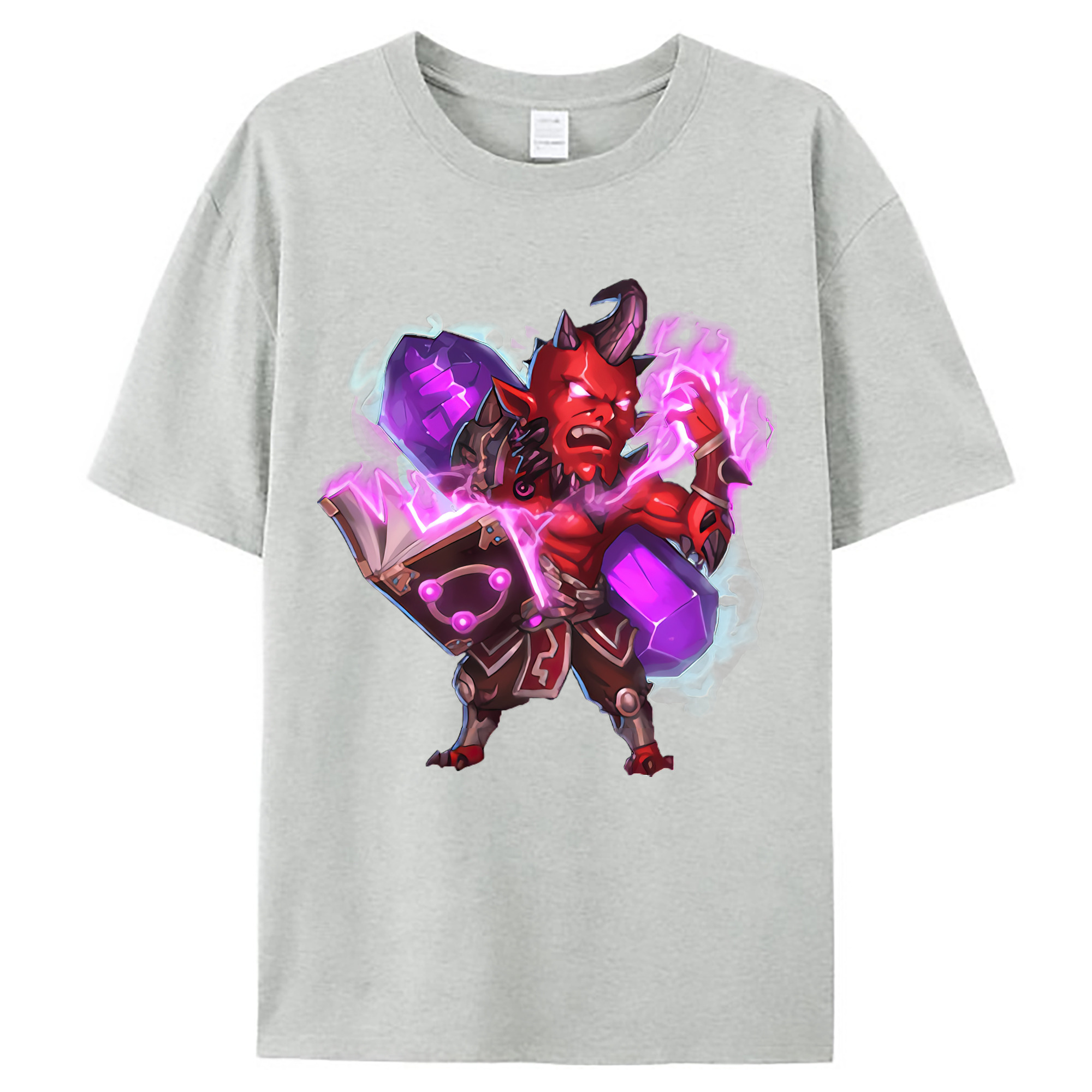 （画像用） リーグ・オブ・レジェンド League of Legends LOL レディースカジュアルプリントTシャツ（綿100％）