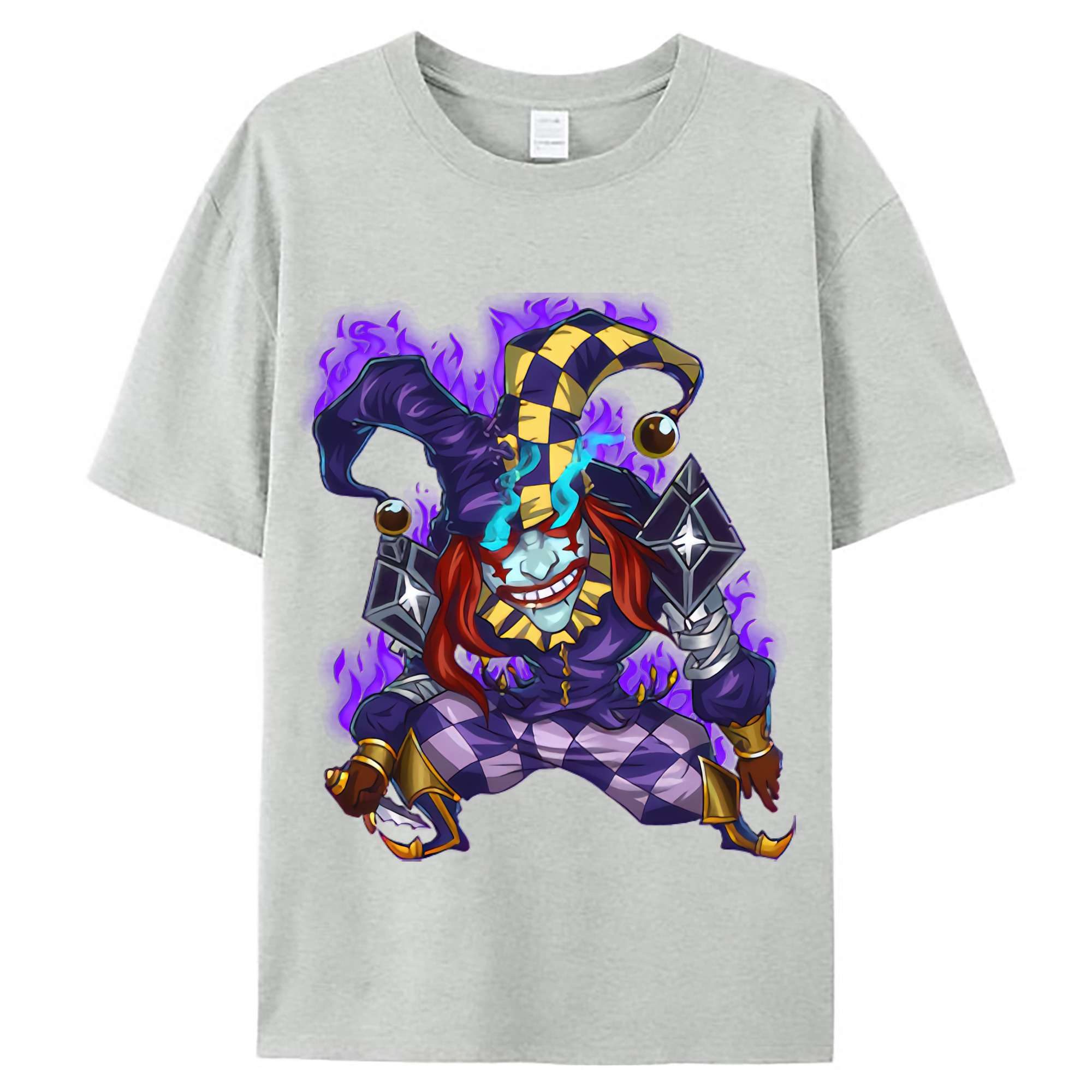 （画像用） リーグ・オブ・レジェンド League of Legends LOL レディースカジュアルプリントTシャツ（綿100％）