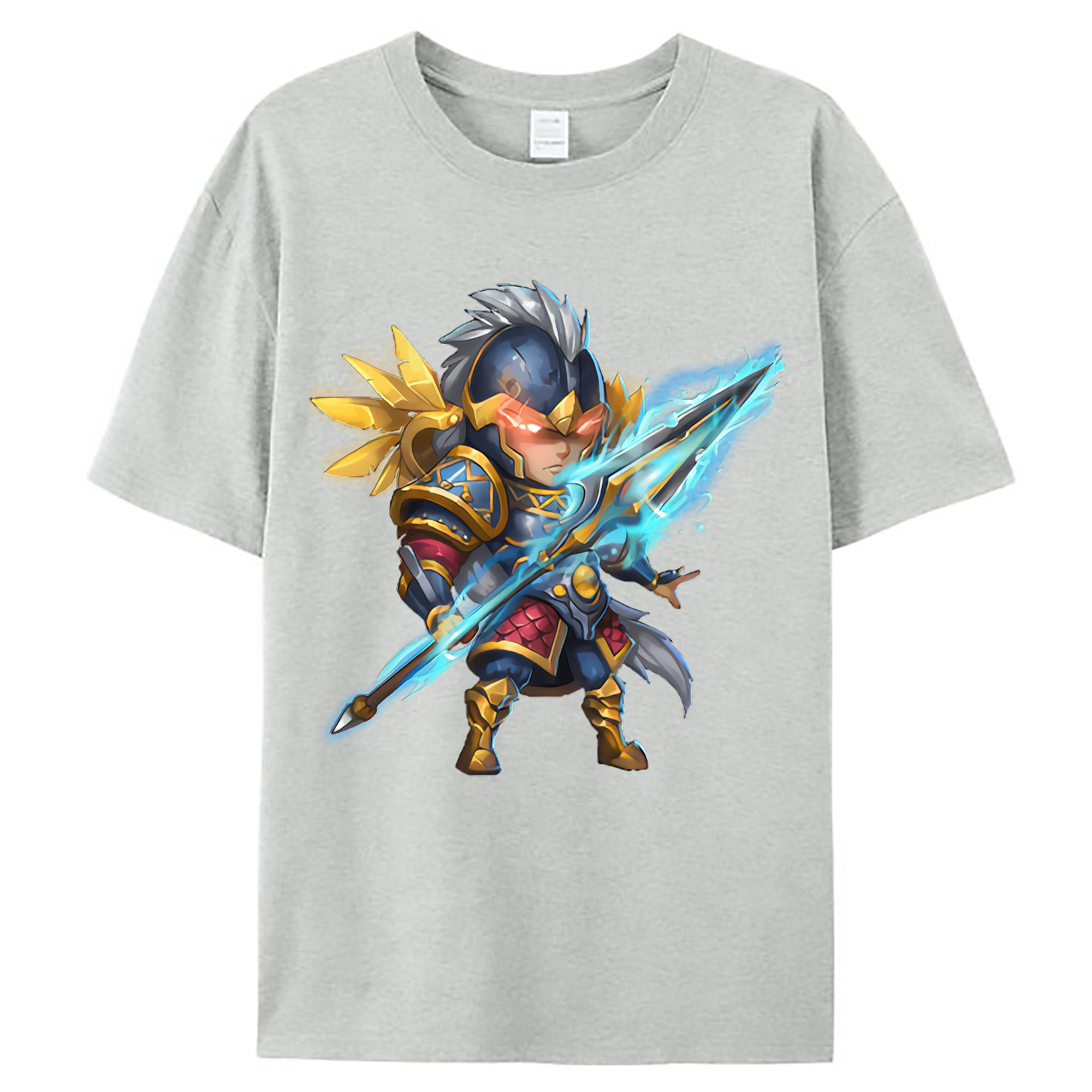 （画像用） リーグ・オブ・レジェンド League of Legends LOL レディースカジュアルプリントTシャツ（綿100％）