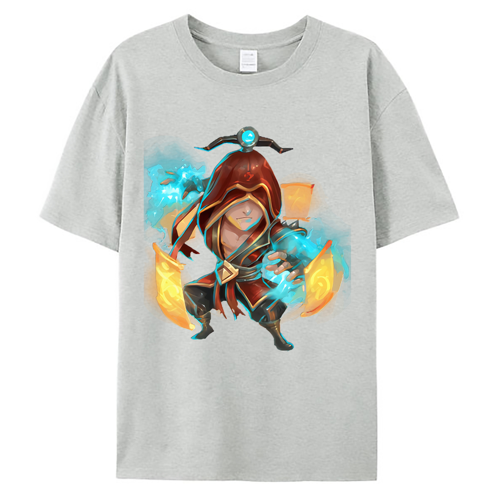 （画像用） リーグ・オブ・レジェンド League of Legends LOL レディースカジュアルプリントTシャツ（綿100％）
