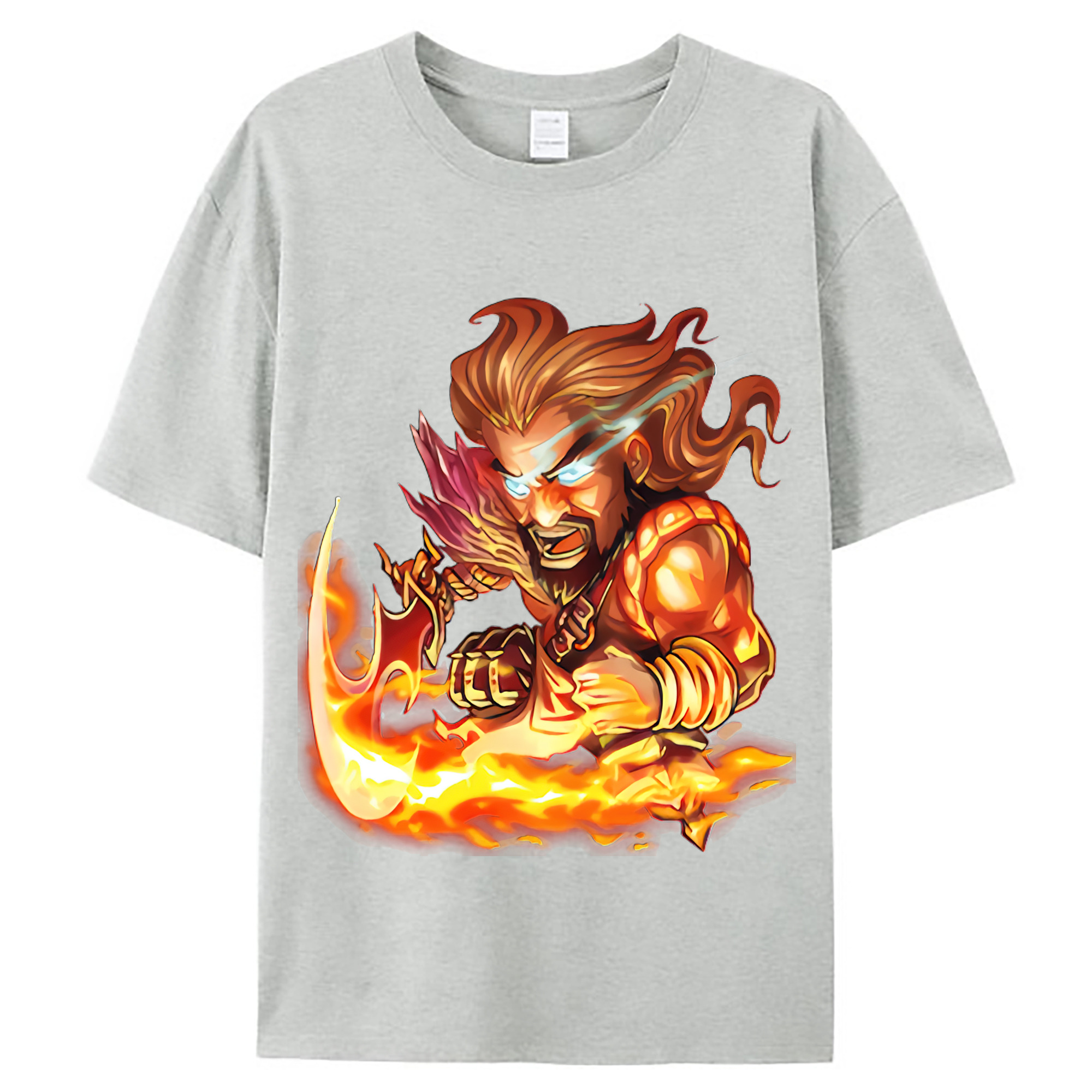 （画像用） リーグ・オブ・レジェンド League of Legends LOL レディースカジュアルプリントTシャツ（綿100％）