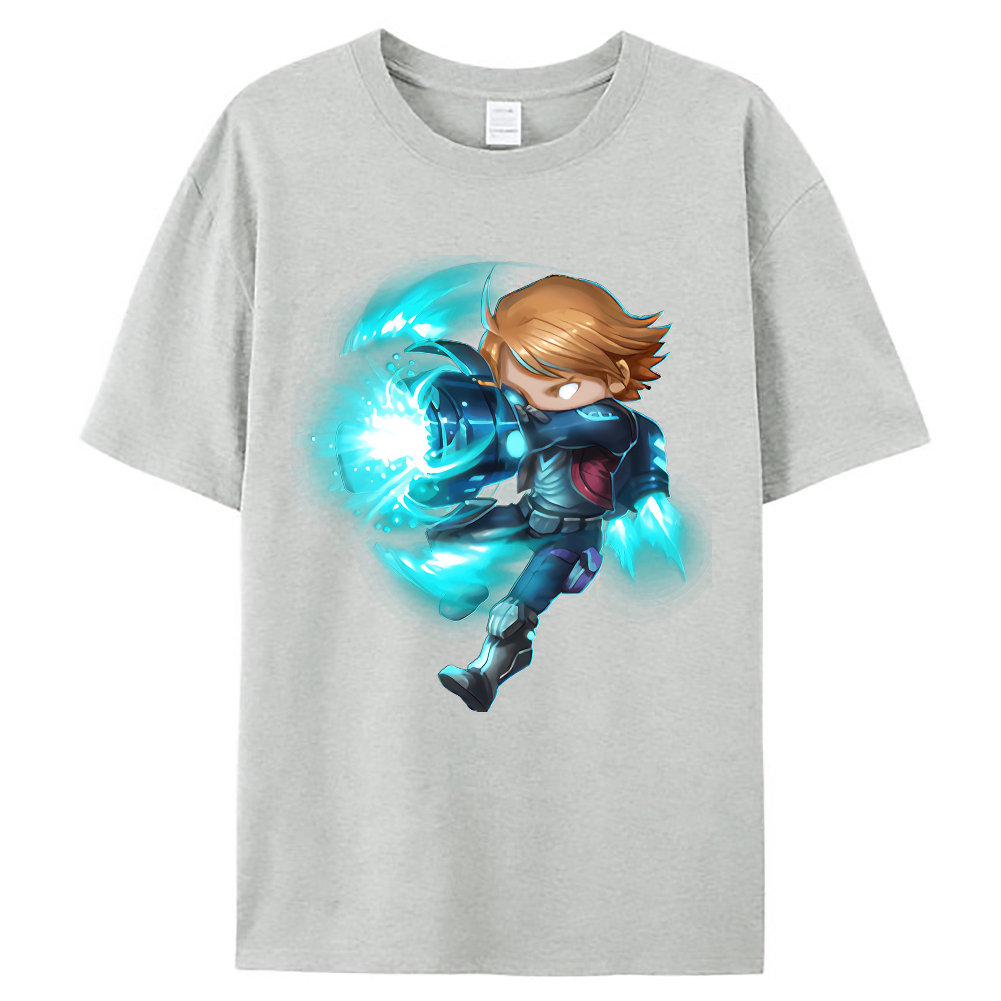 （画像用） リーグ・オブ・レジェンド League of Legends LOL レディースカジュアルプリントTシャツ（綿100％）