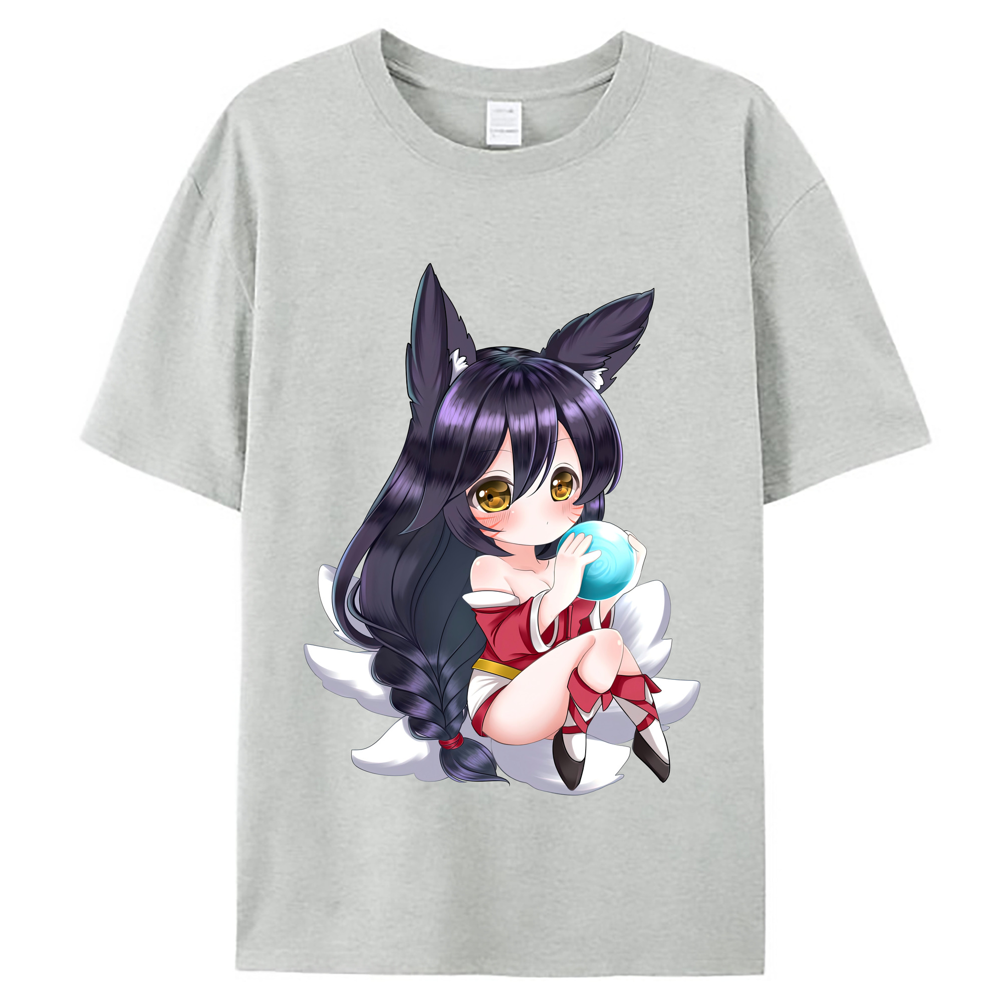（画像用） リーグ・オブ・レジェンド League of Legends LOL レディースカジュアルプリントTシャツ（綿100％）