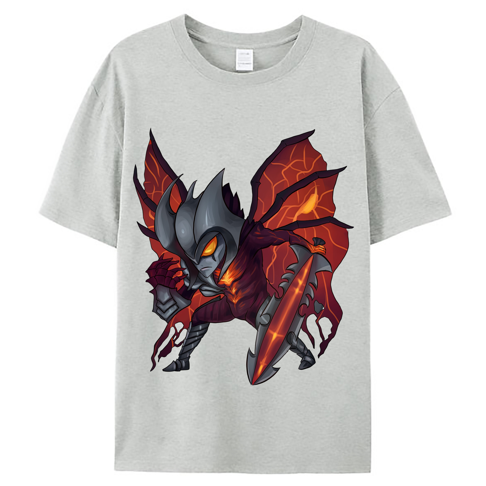 （画像用） リーグ・オブ・レジェンド League of Legends LOL レディースカジュアルプリントTシャツ（綿100％）