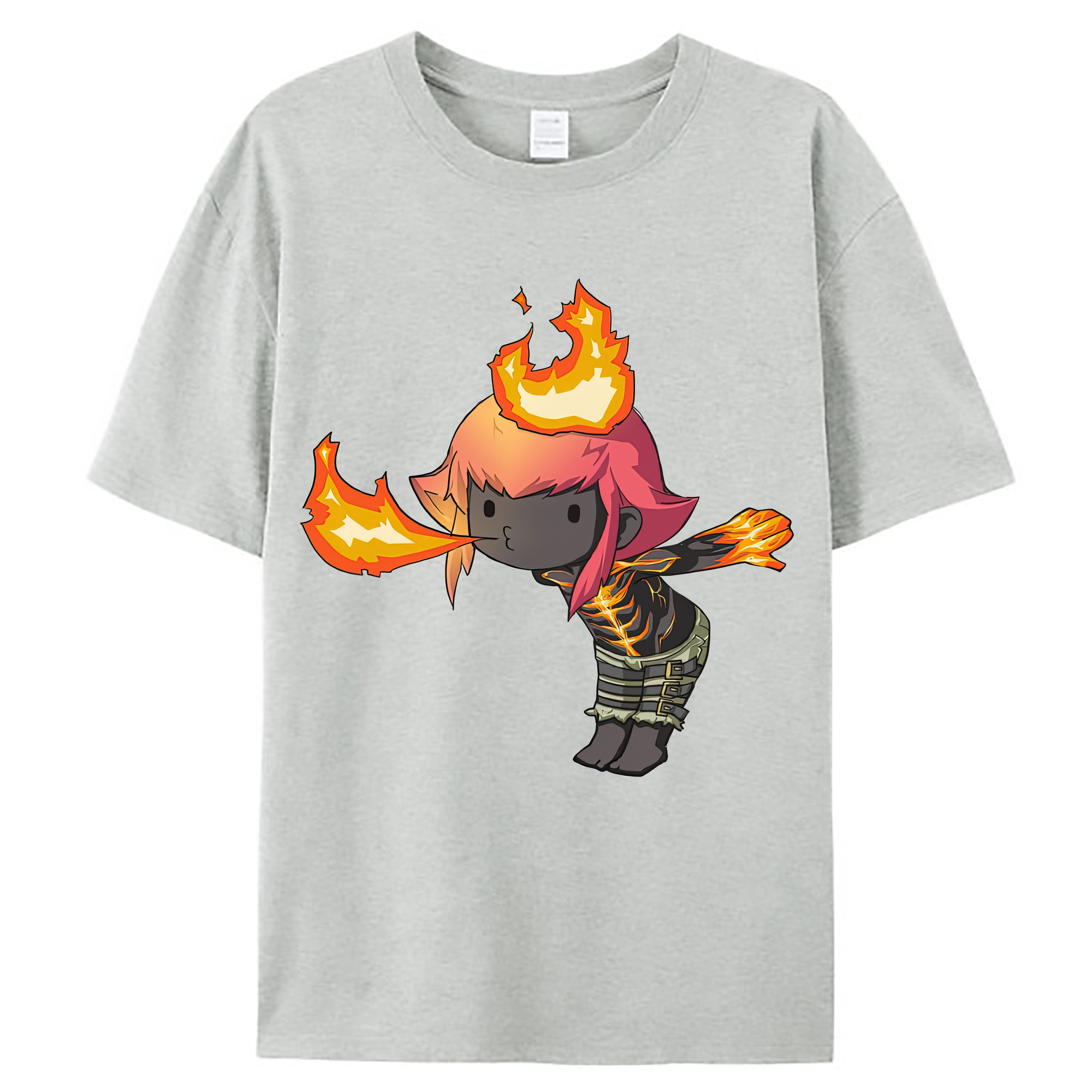 （画像用） リーグ・オブ・レジェンド League of Legends LOL レディースカジュアルプリントTシャツ（綿100％）