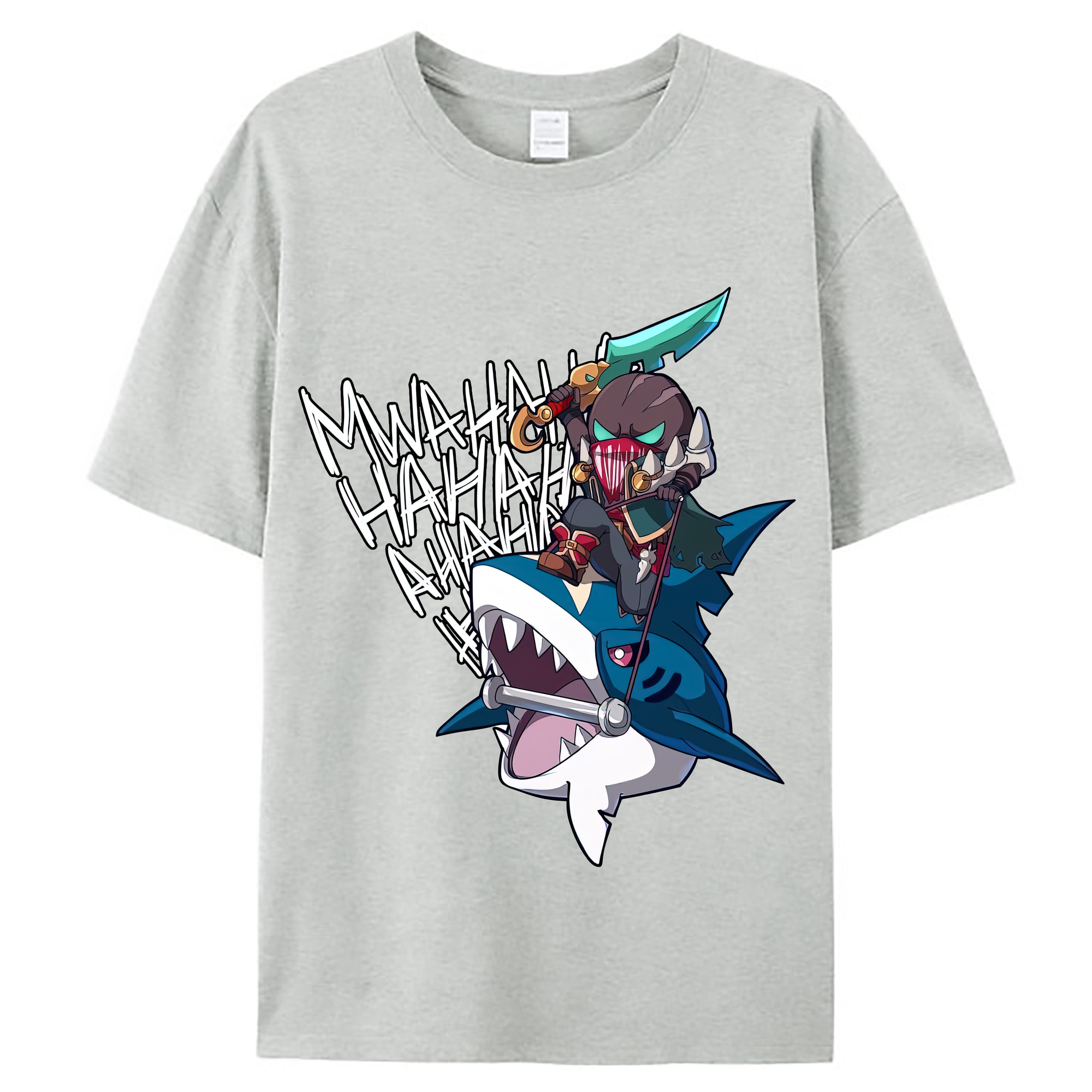 （画像用） リーグ・オブ・レジェンド League of Legends LOL レディースカジュアルプリントTシャツ（綿100％）