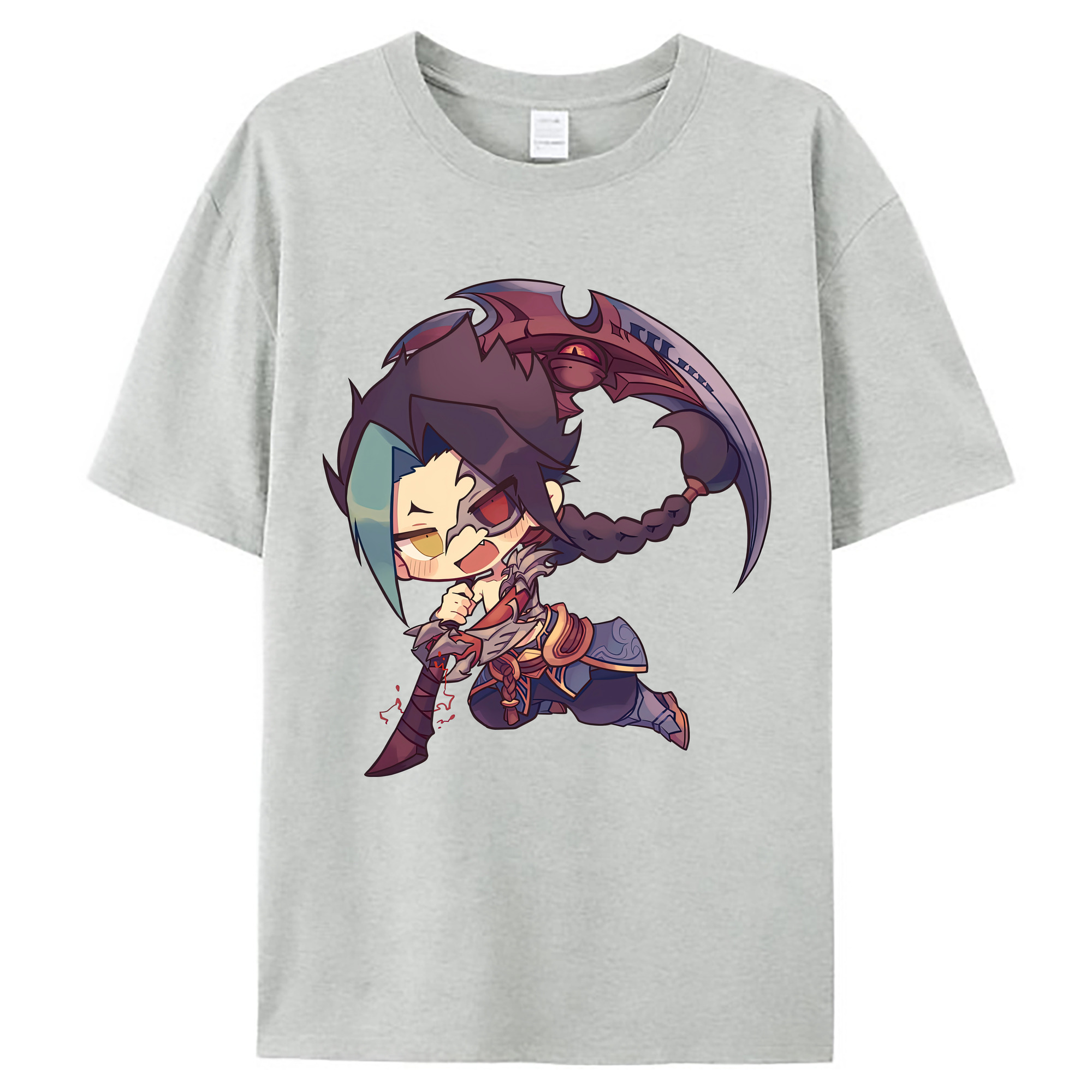（画像用） リーグ・オブ・レジェンド League of Legends LOL レディースカジュアルプリントTシャツ（綿100％）