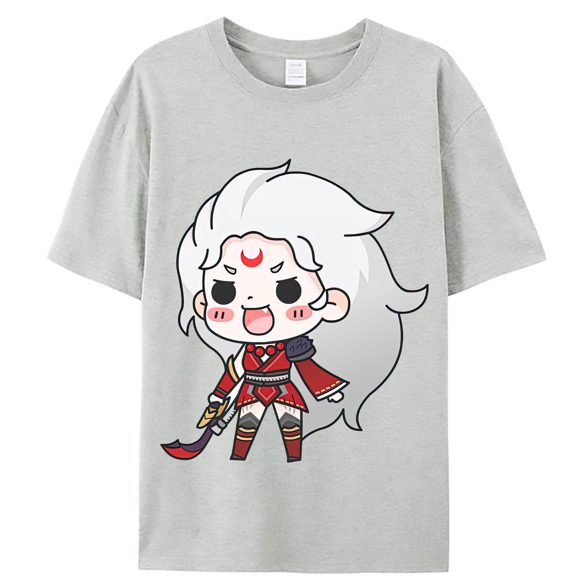 （画像用） リーグ・オブ・レジェンド League of Legends LOL レディースカジュアルプリントTシャツ（綿100％）