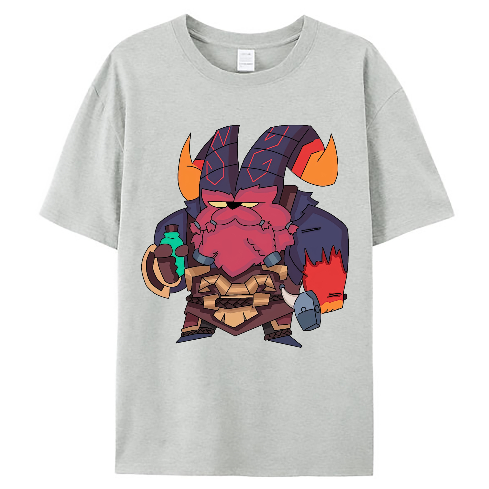 （画像用） リーグ・オブ・レジェンド League of Legends LOL レディースカジュアルプリントTシャツ（綿100％）