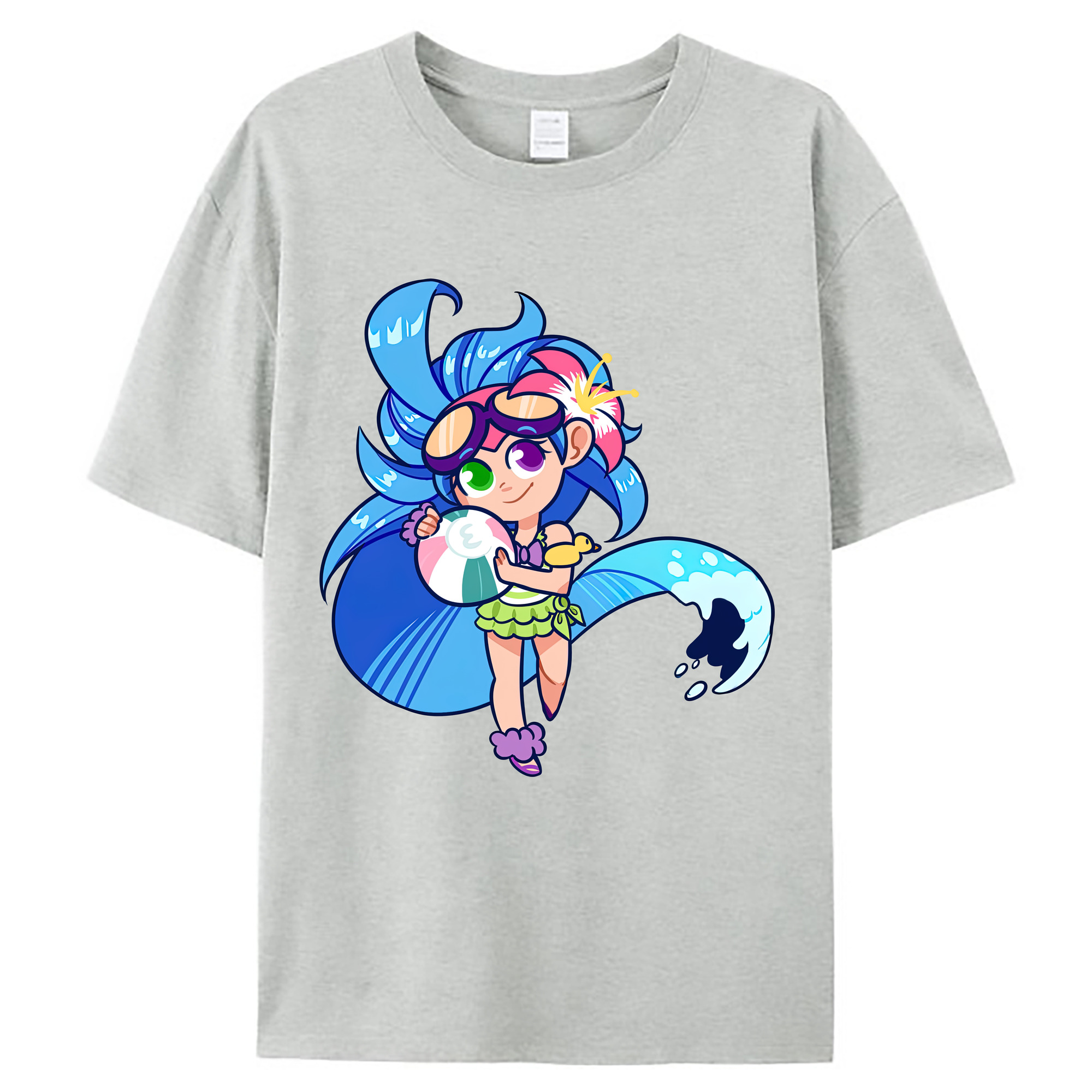 （画像用） リーグ・オブ・レジェンド League of Legends LOL レディースカジュアルプリントTシャツ（綿100％）
