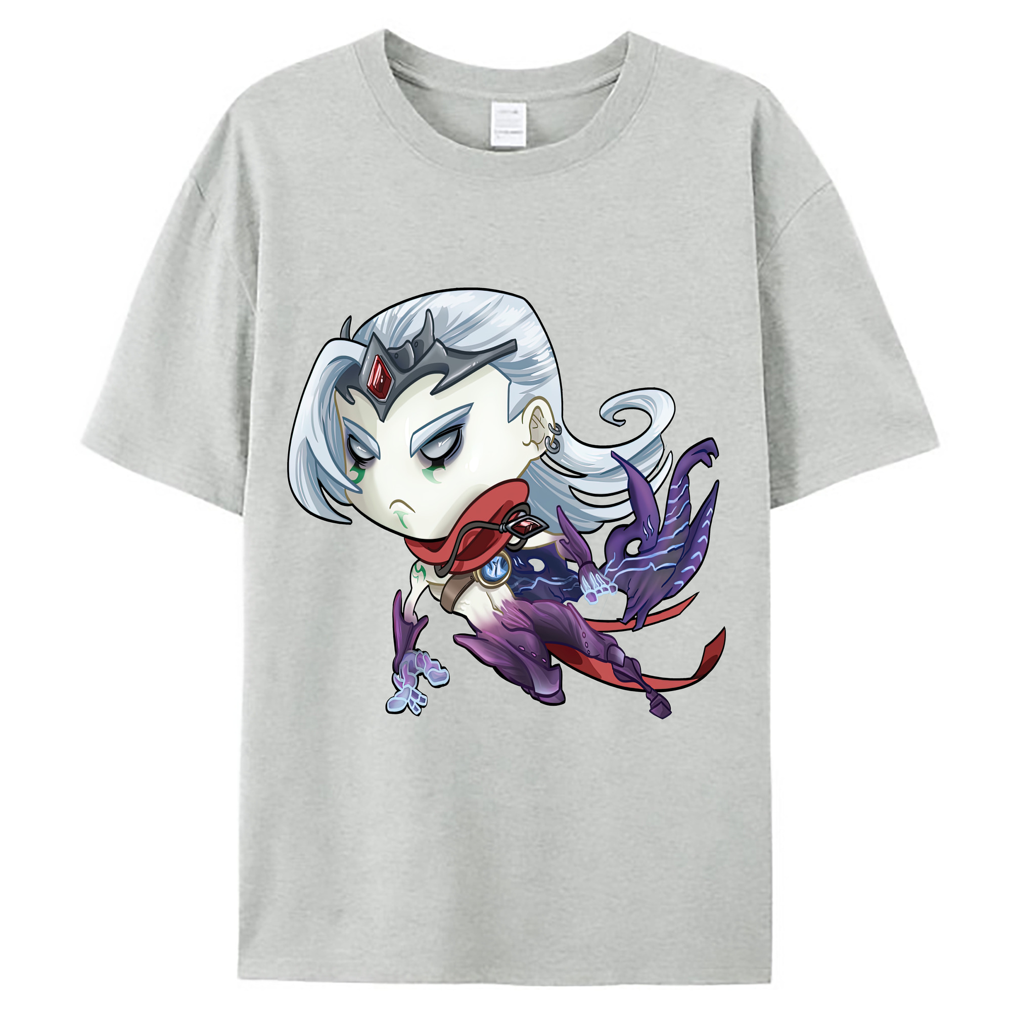 （画像用） リーグ・オブ・レジェンド League of Legends LOL レディースカジュアルプリントTシャツ（綿100％）