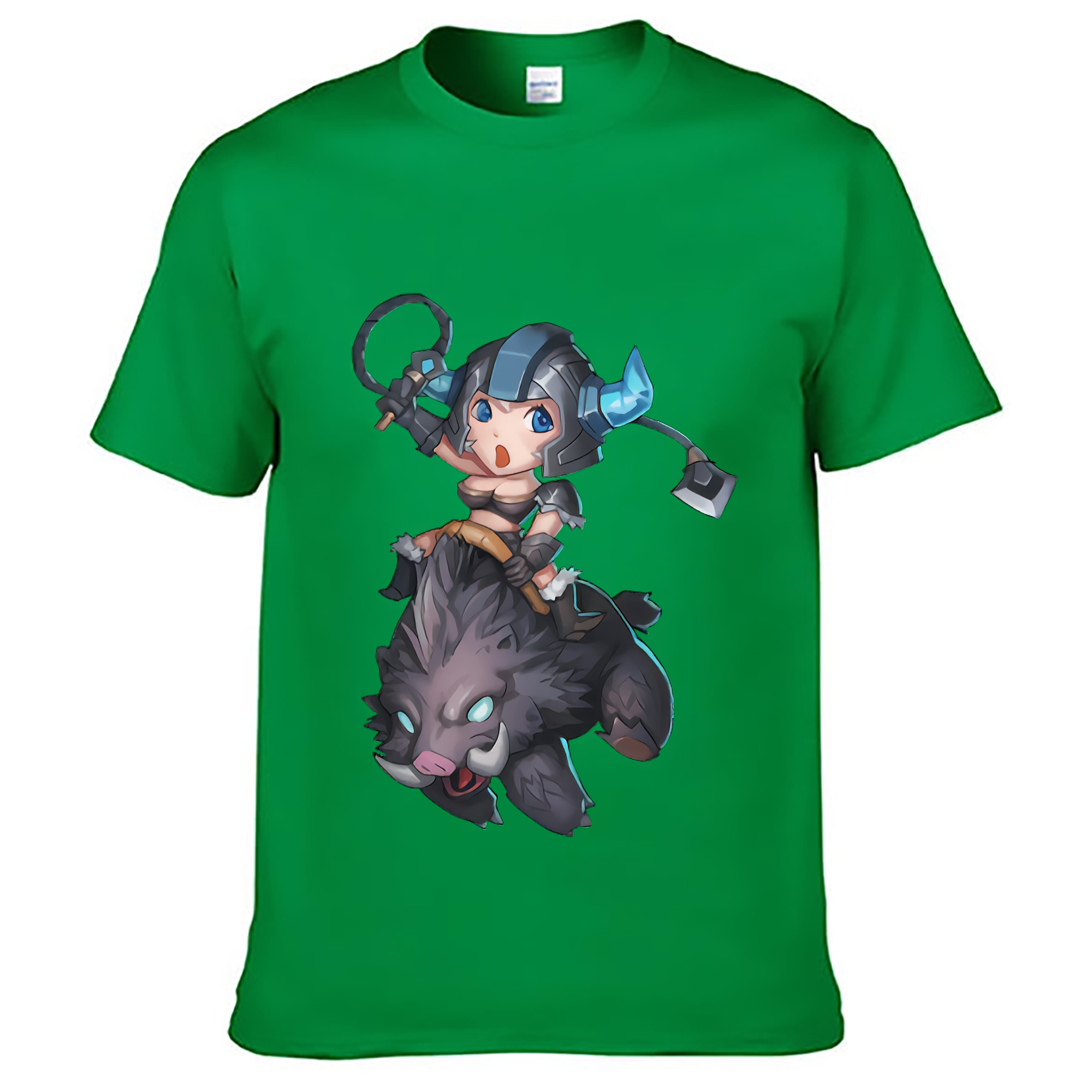 （画像用） リーグ・オブ・レジェンド League of Legends LOL レディースカジュアルプリントTシャツ（綿100％）