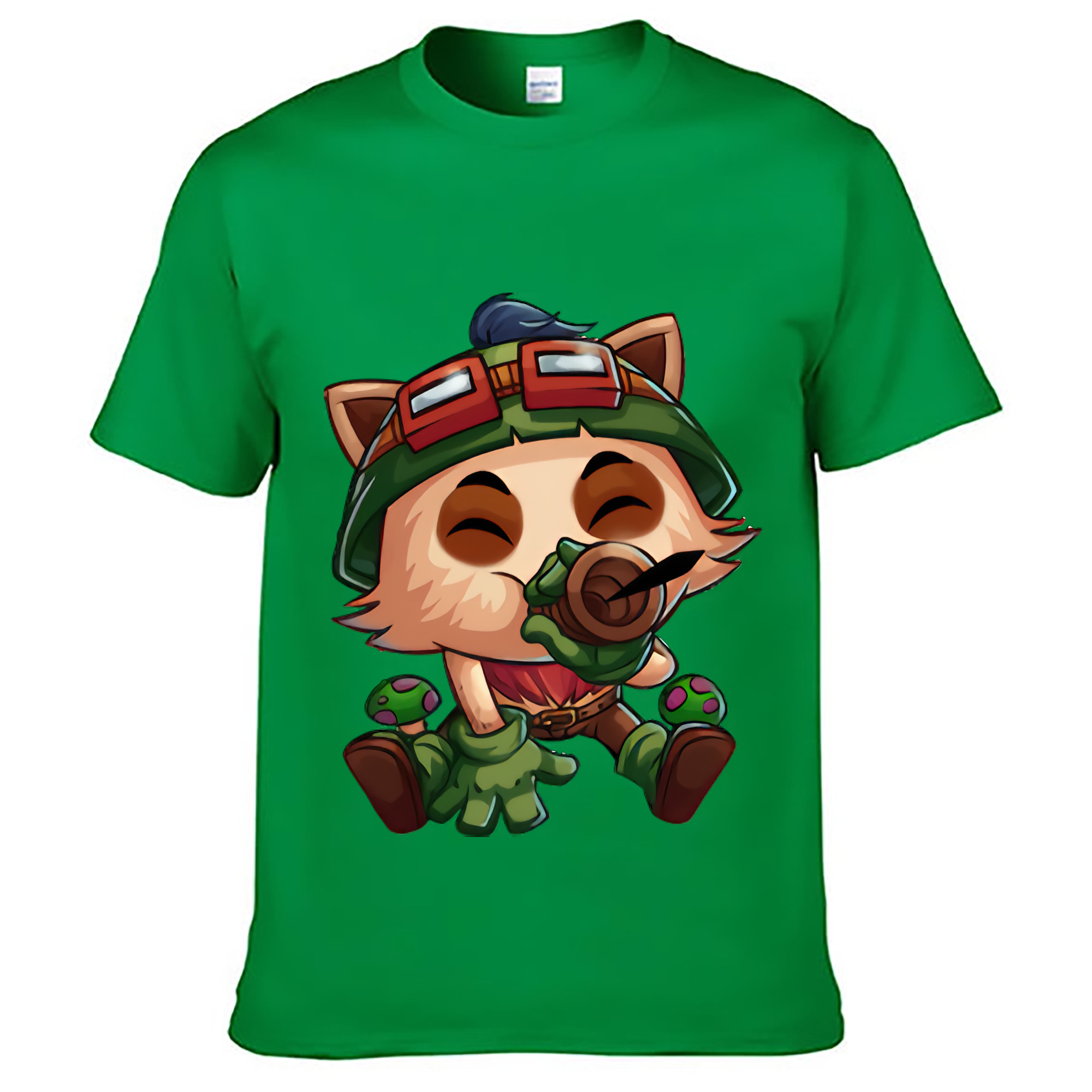 （画像用） リーグ・オブ・レジェンド League of Legends LOL レディースカジュアルプリントTシャツ（綿100％）