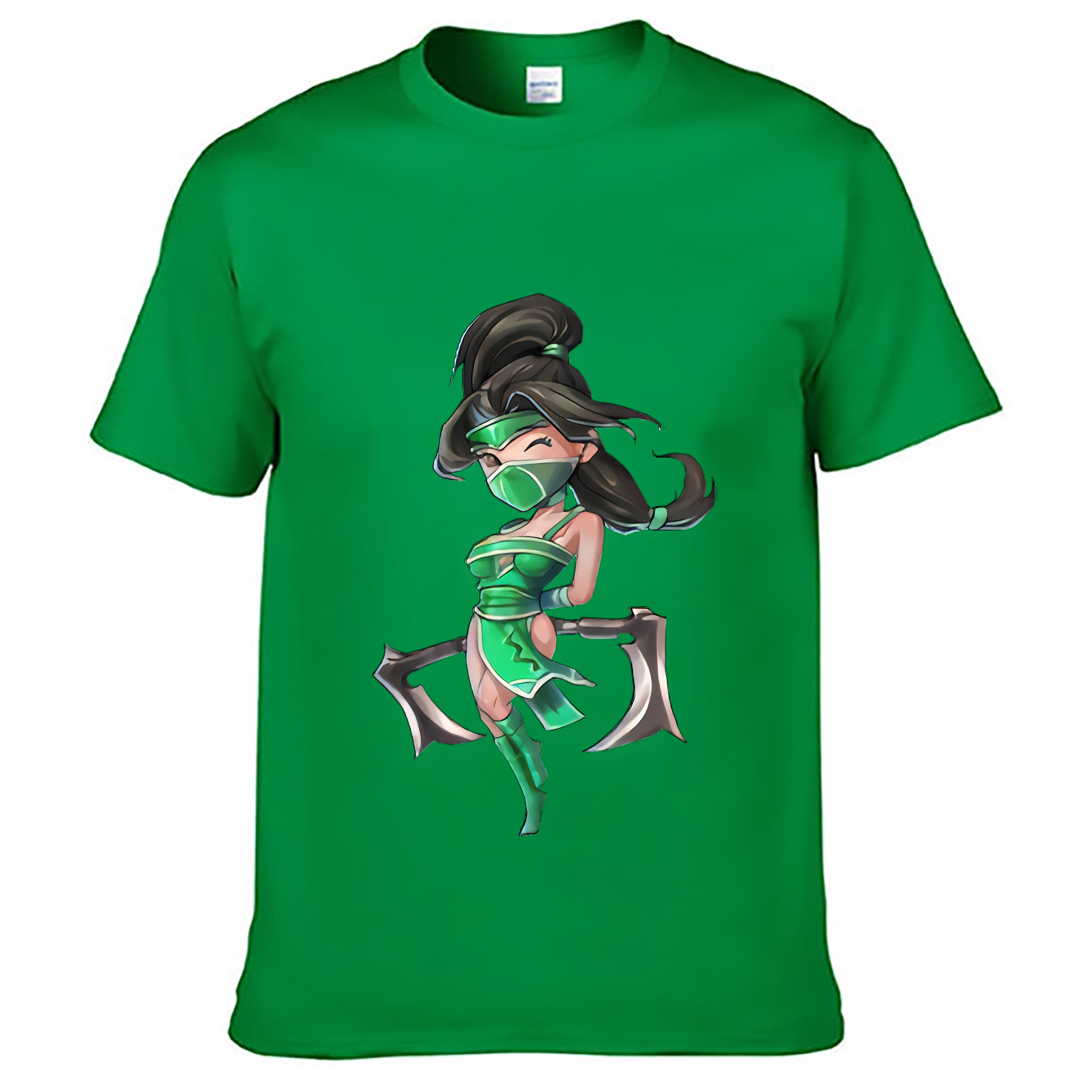 （画像用） リーグ・オブ・レジェンド League of Legends LOL レディースカジュアルプリントTシャツ（綿100％）