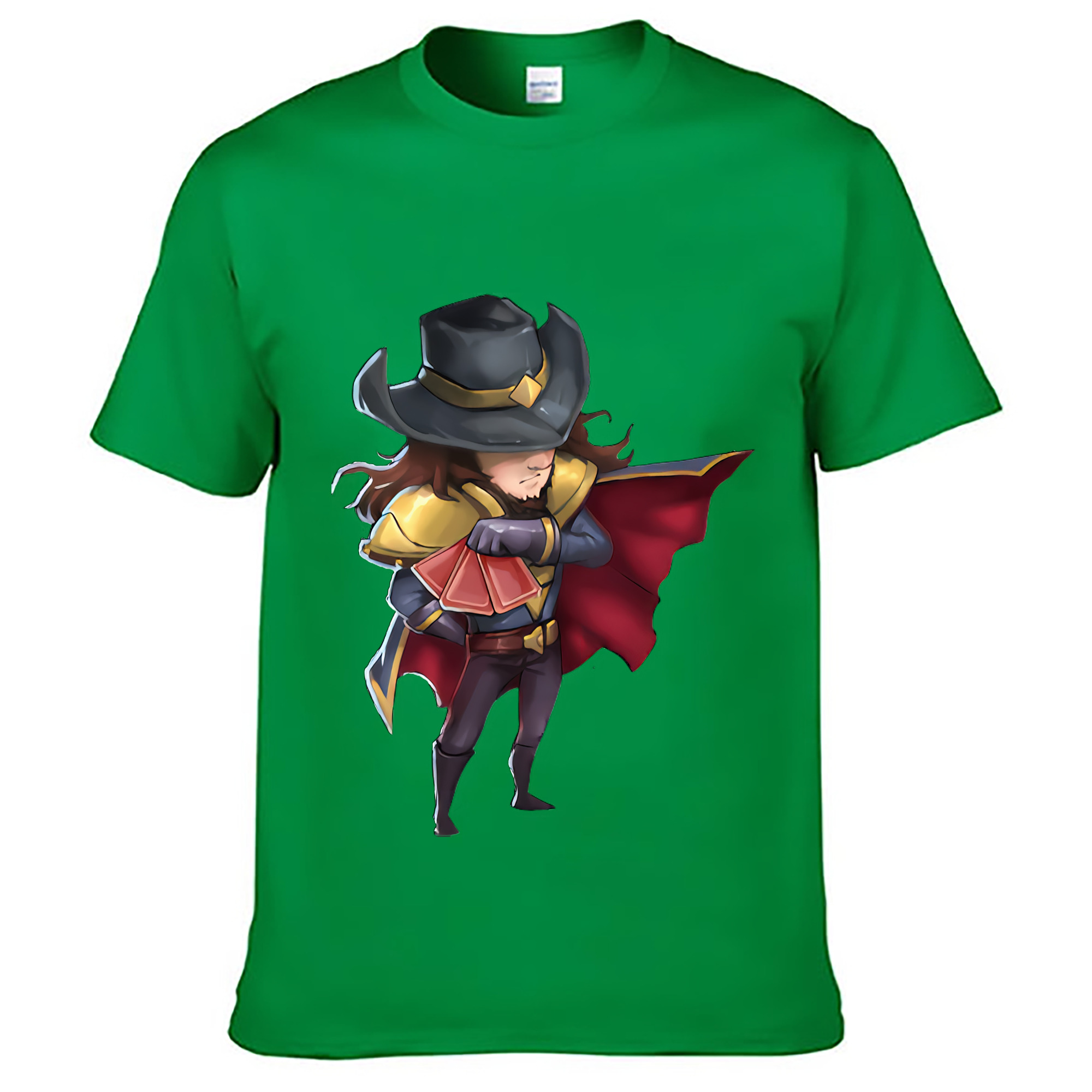 （画像用） リーグ・オブ・レジェンド League of Legends LOL レディースカジュアルプリントTシャツ（綿100％）