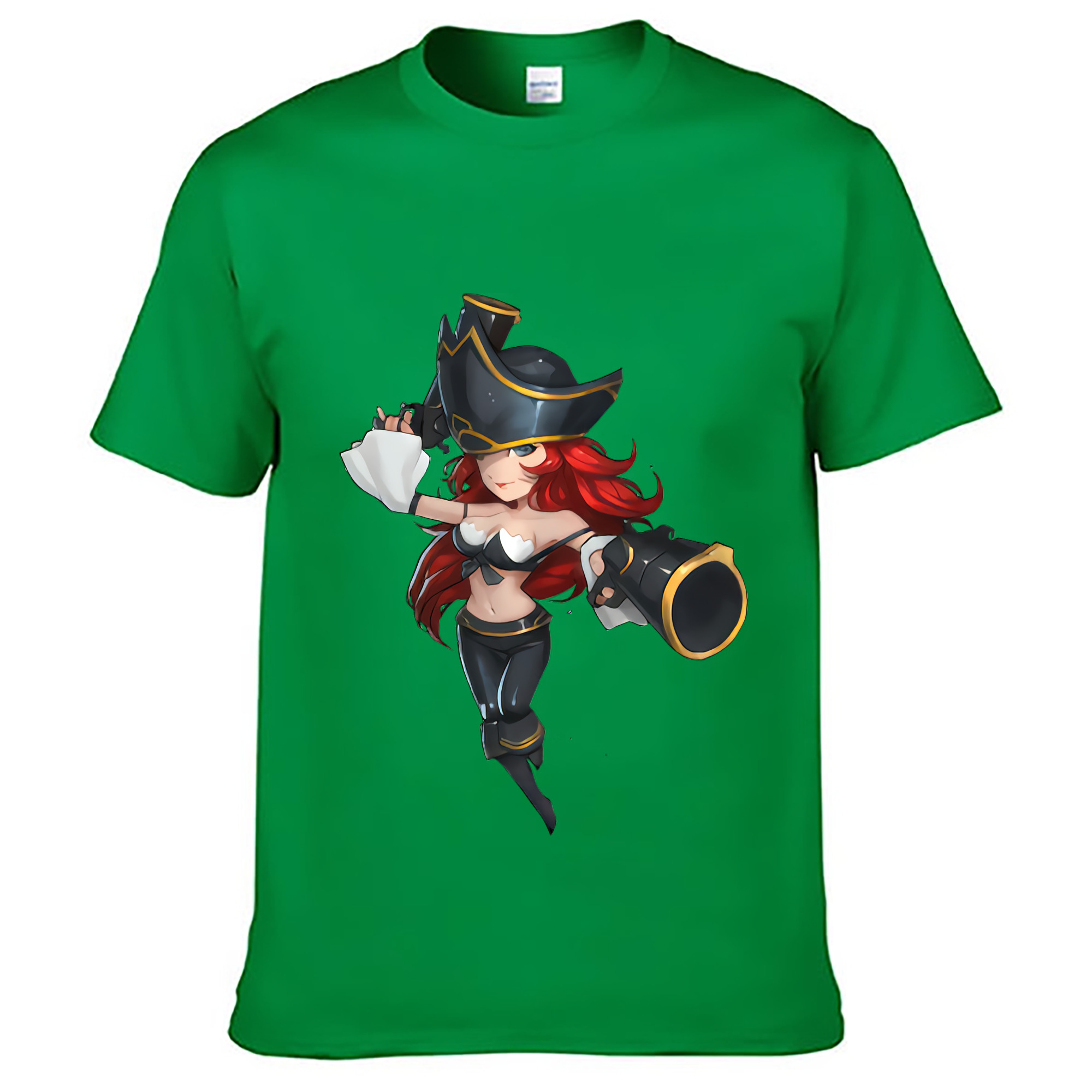 （画像用） リーグ・オブ・レジェンド League of Legends LOL レディースカジュアルプリントTシャツ（綿100％）
