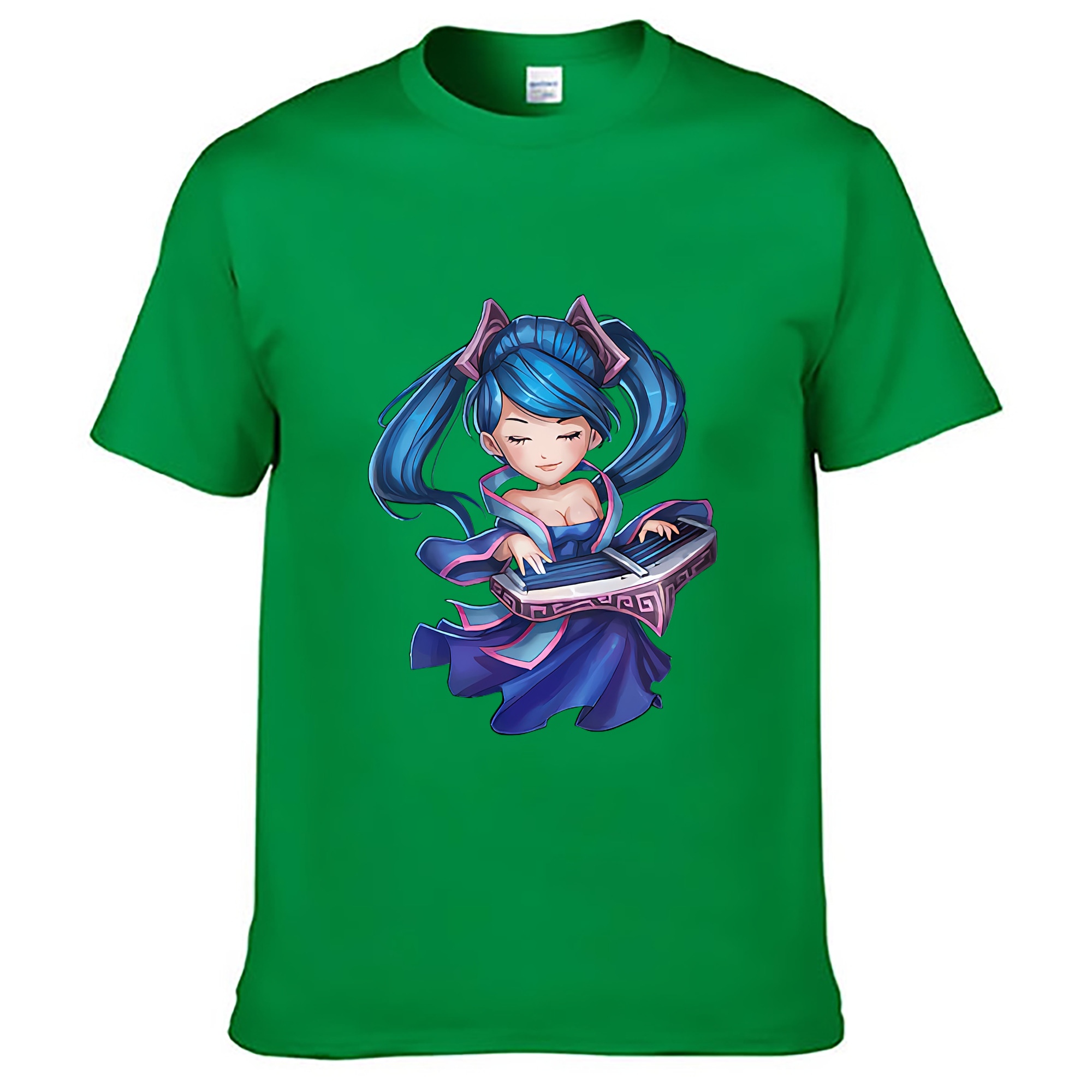 （画像用） リーグ・オブ・レジェンド League of Legends LOL レディースカジュアルプリントTシャツ（綿100％）