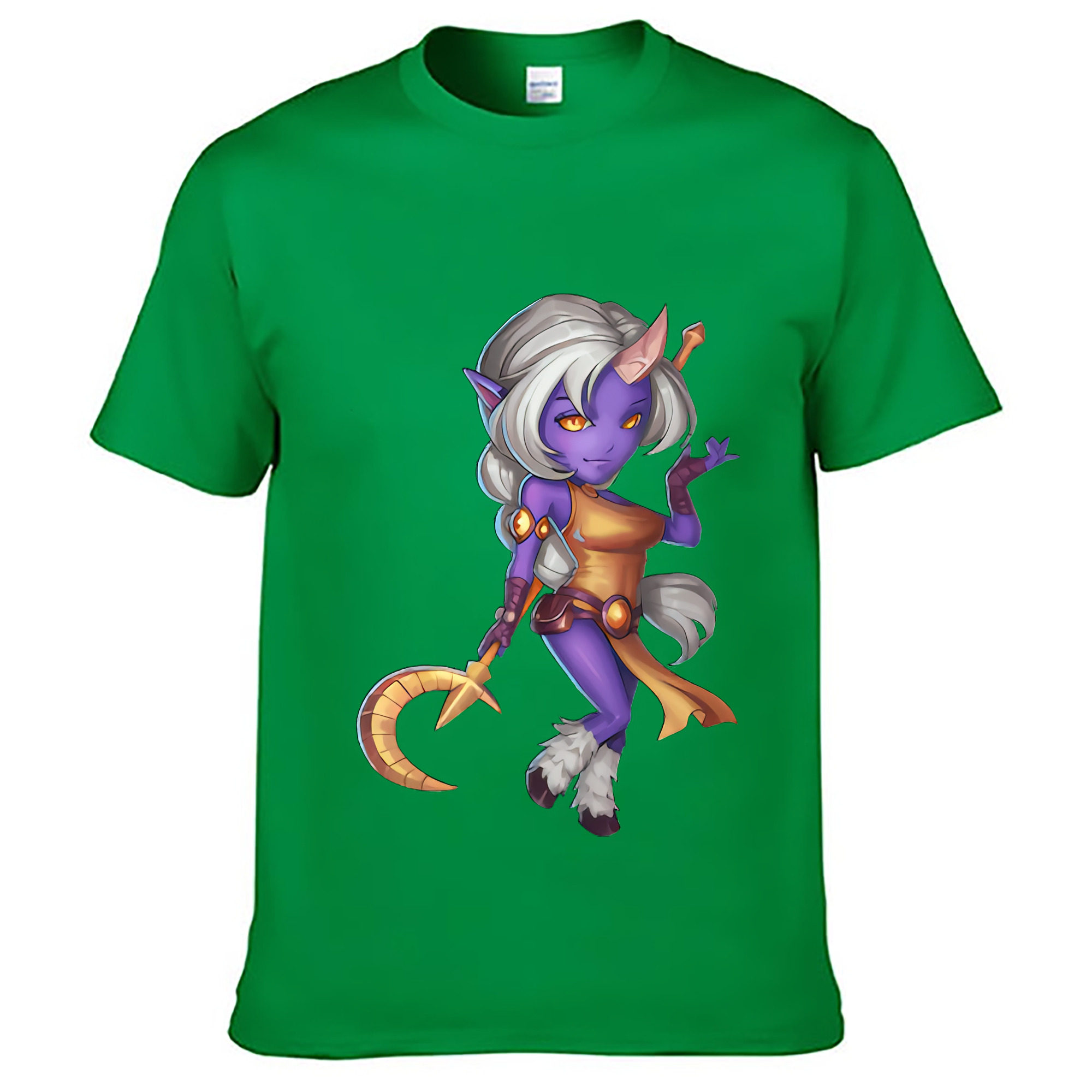（画像用） リーグ・オブ・レジェンド League of Legends LOL レディースカジュアルプリントTシャツ（綿100％）