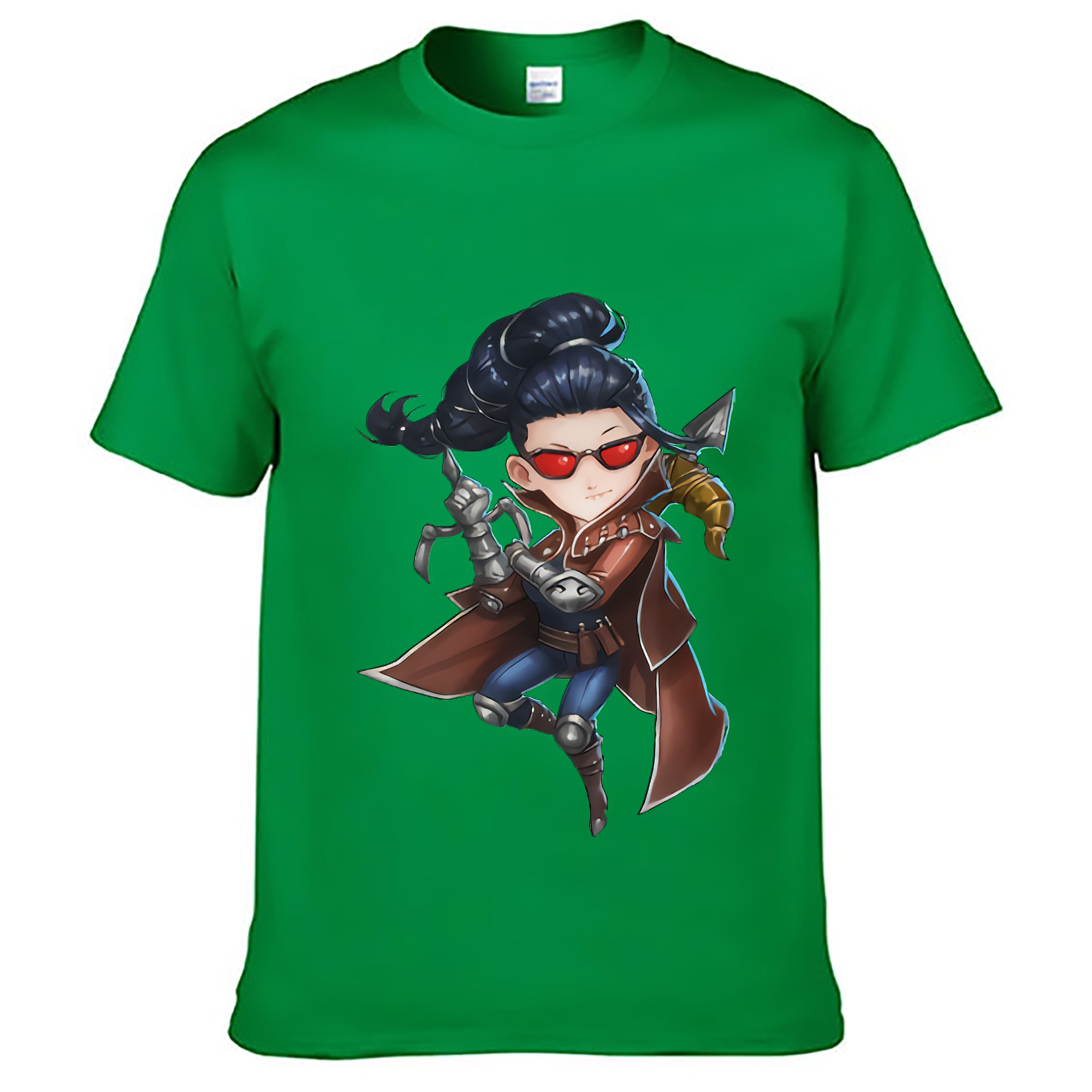 （画像用） リーグ・オブ・レジェンド League of Legends LOL レディースカジュアルプリントTシャツ（綿100％）