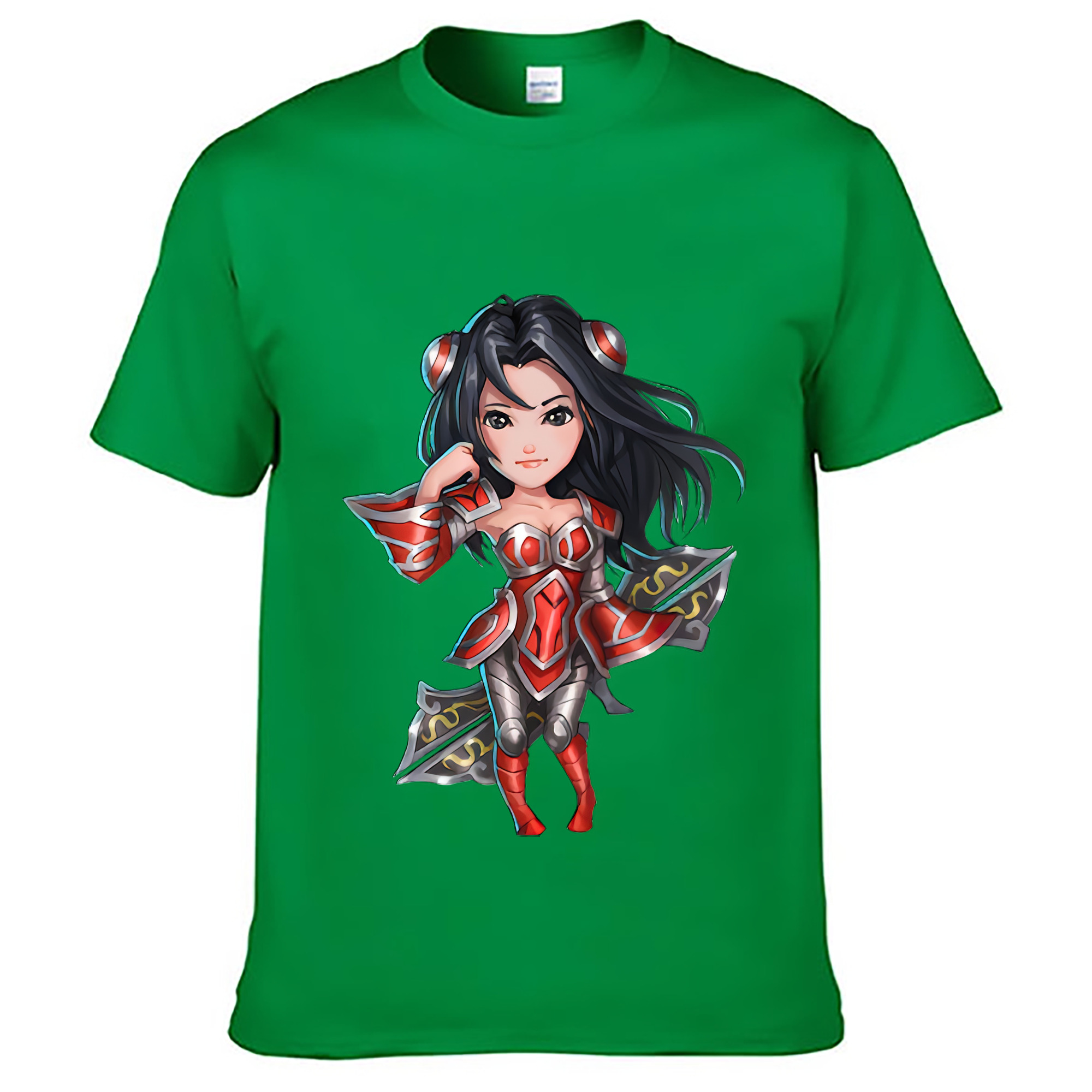 （画像用） リーグ・オブ・レジェンド League of Legends LOL レディースカジュアルプリントTシャツ（綿100％）