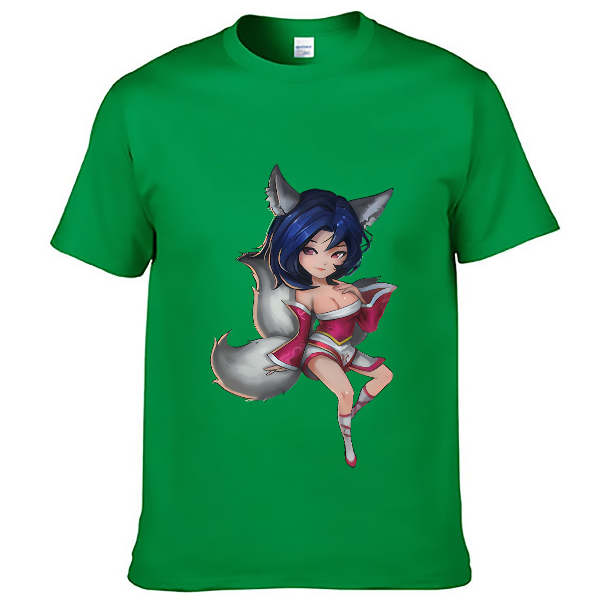 （画像用） リーグ・オブ・レジェンド League of Legends LOL レディースカジュアルプリントTシャツ（綿100％）