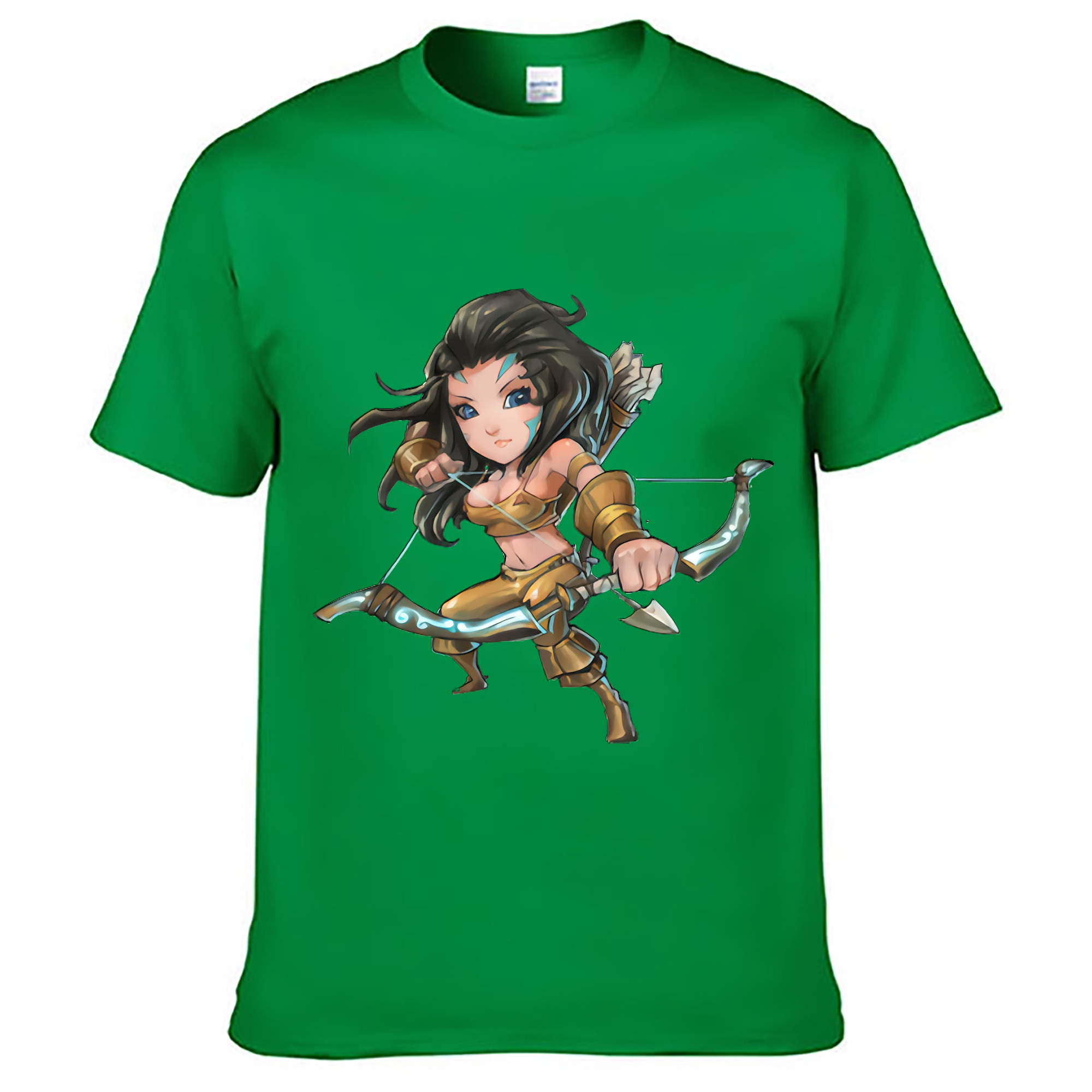 （画像用） リーグ・オブ・レジェンド League of Legends LOL レディースカジュアルプリントTシャツ（綿100％）
