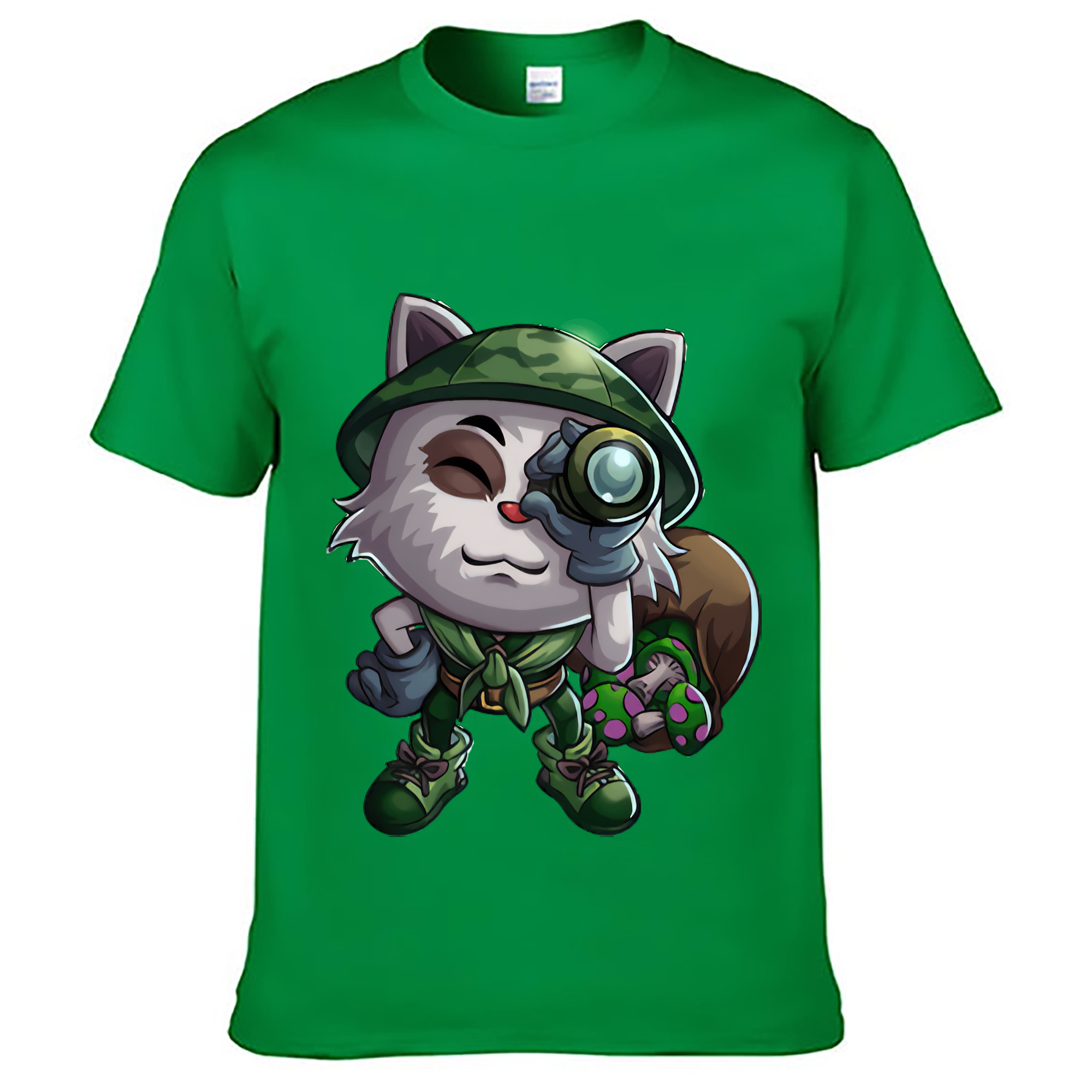 （画像用） リーグ・オブ・レジェンド League of Legends LOL レディースカジュアルプリントTシャツ（綿100％）