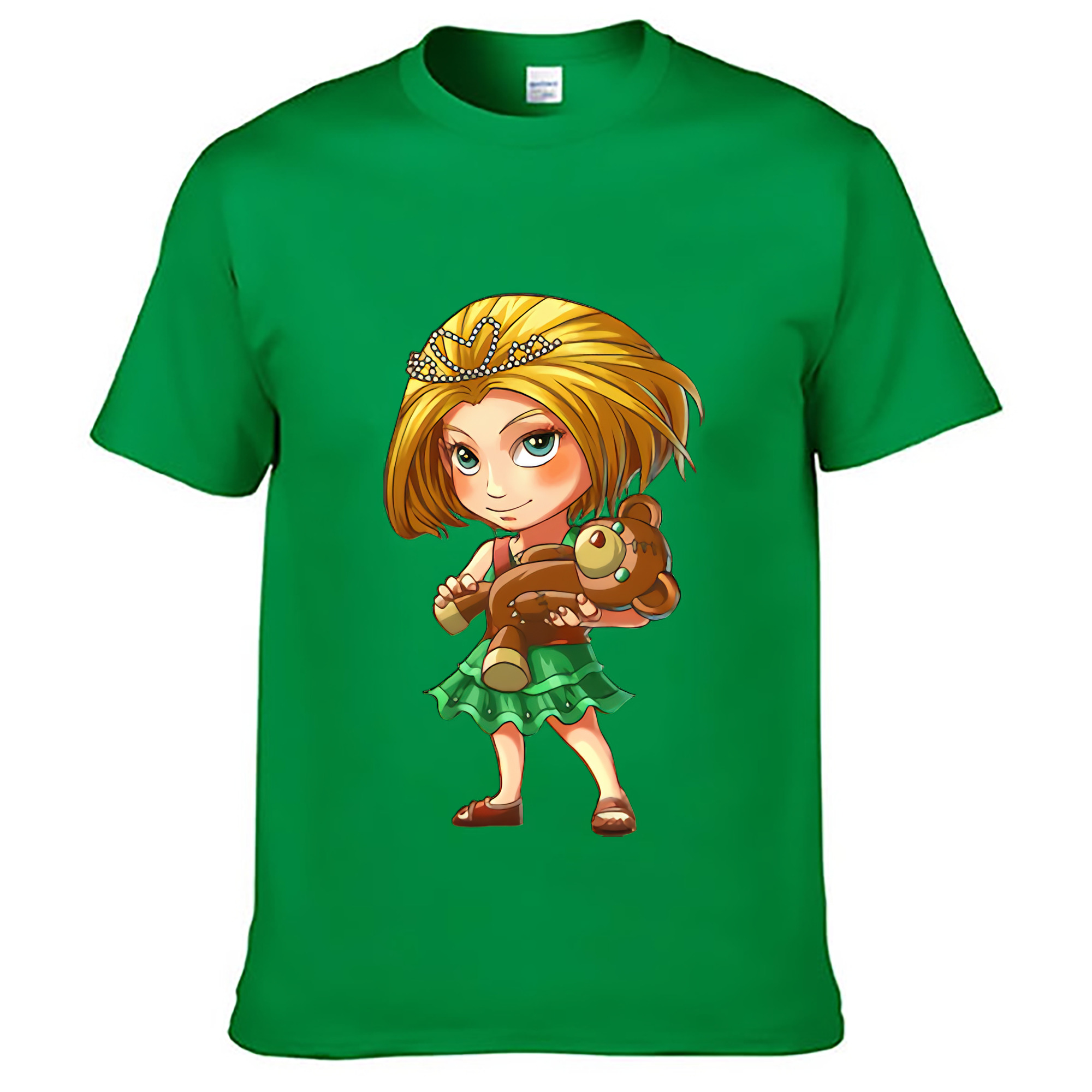 （画像用） リーグ・オブ・レジェンド League of Legends LOL レディースカジュアルプリントTシャツ（綿100％）