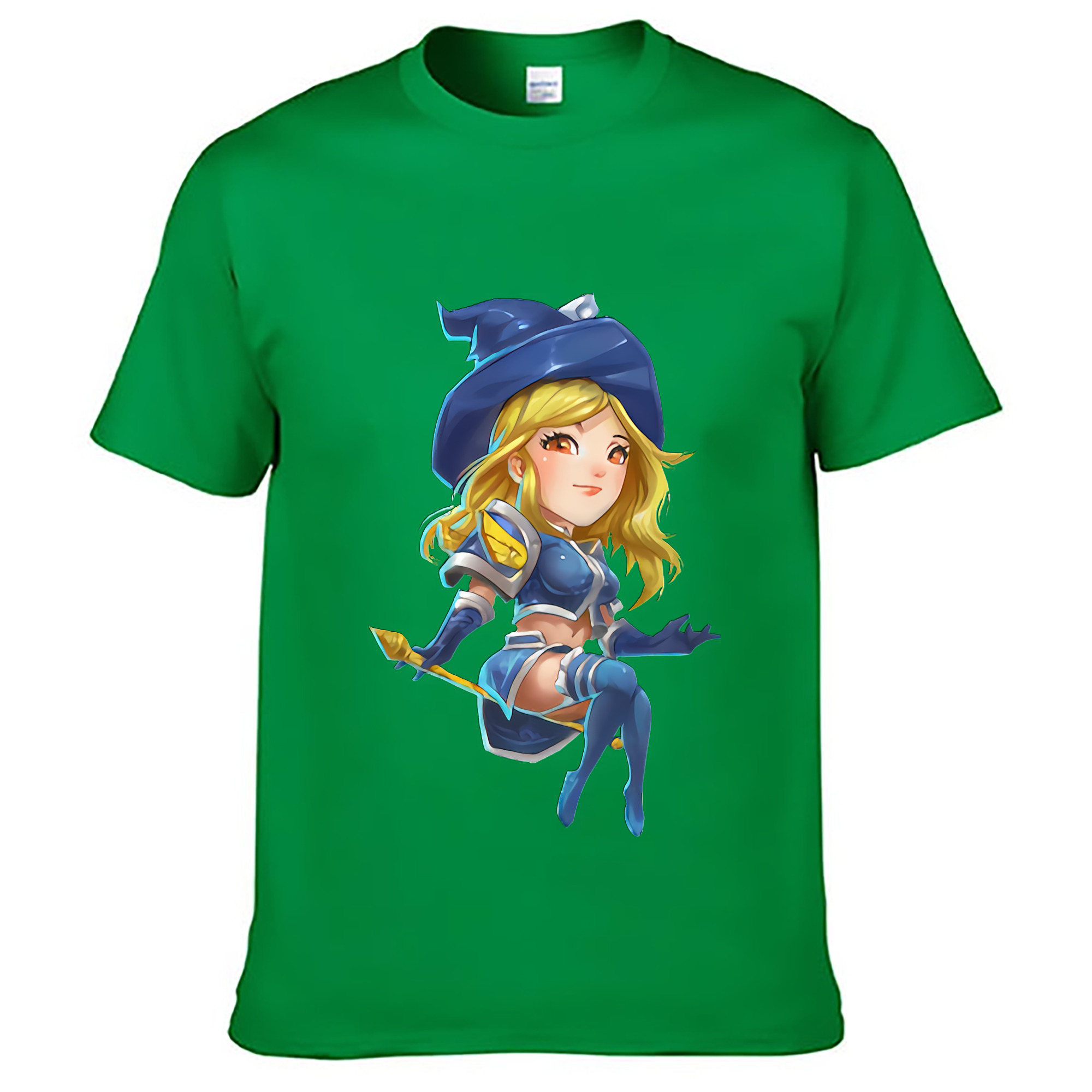 （画像用） リーグ・オブ・レジェンド League of Legends LOL レディースカジュアルプリントTシャツ（綿100％）