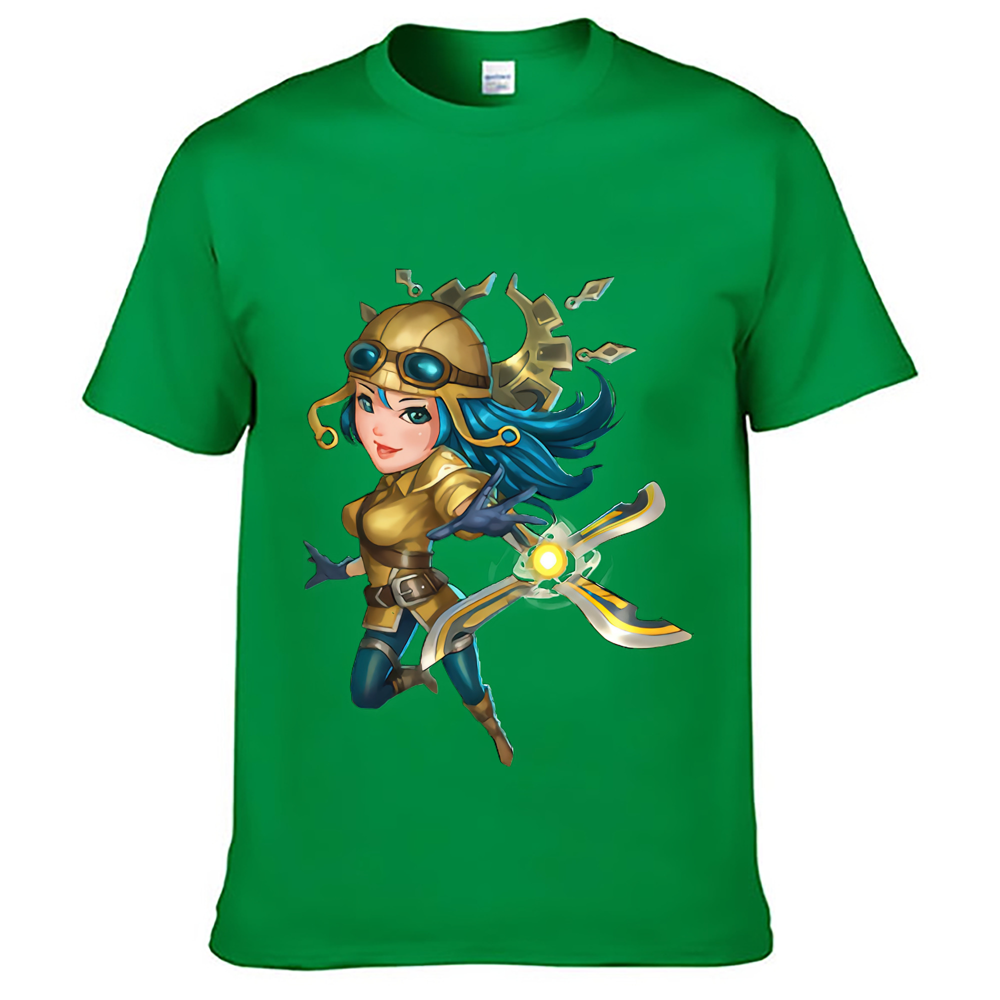 （画像用） リーグ・オブ・レジェンド League of Legends LOL レディースカジュアルプリントTシャツ（綿100％）