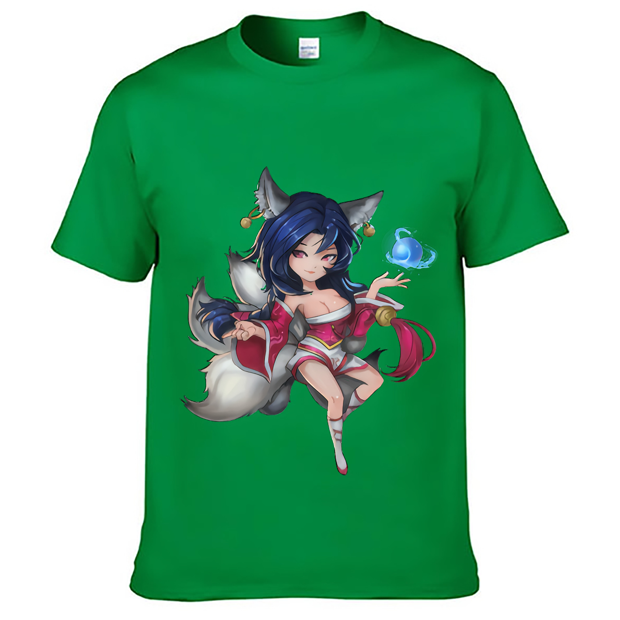 （画像用） リーグ・オブ・レジェンド League of Legends LOL レディースカジュアルプリントTシャツ（綿100％）