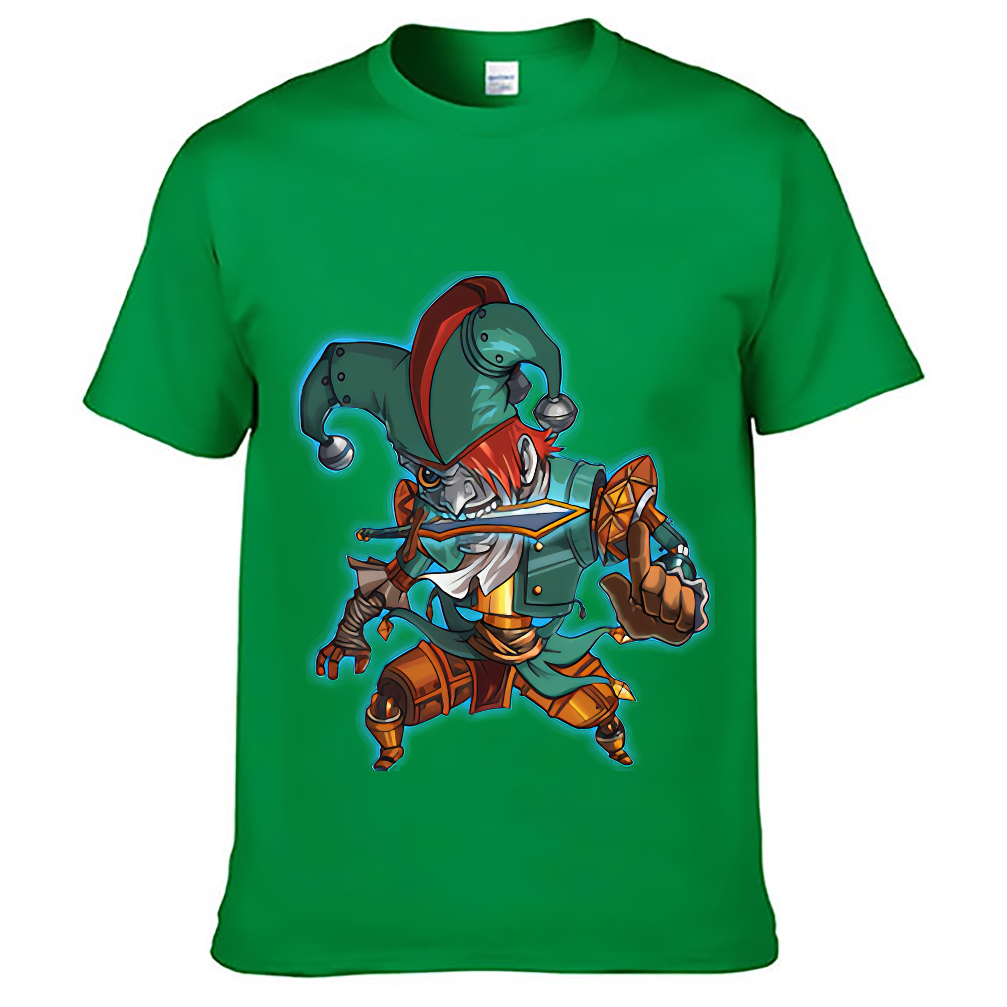 （画像用） リーグ・オブ・レジェンド League of Legends LOL レディースカジュアルプリントTシャツ（綿100％）