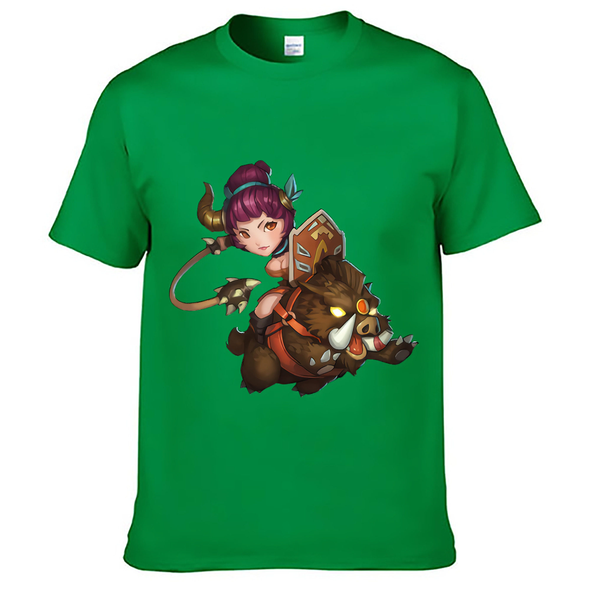 （画像用） リーグ・オブ・レジェンド League of Legends LOL レディースカジュアルプリントTシャツ（綿100％）