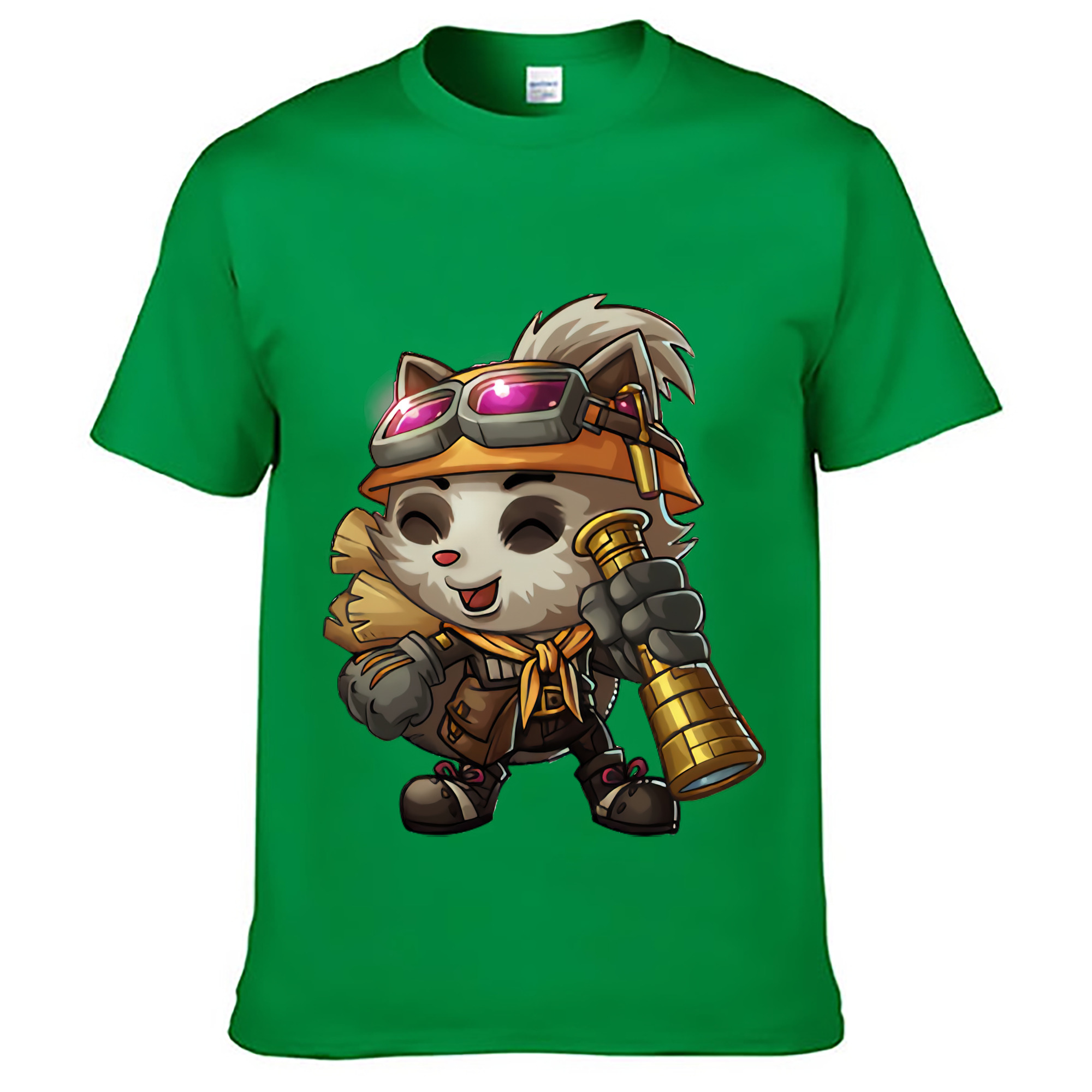 （画像用） リーグ・オブ・レジェンド League of Legends LOL レディースカジュアルプリントTシャツ（綿100％）