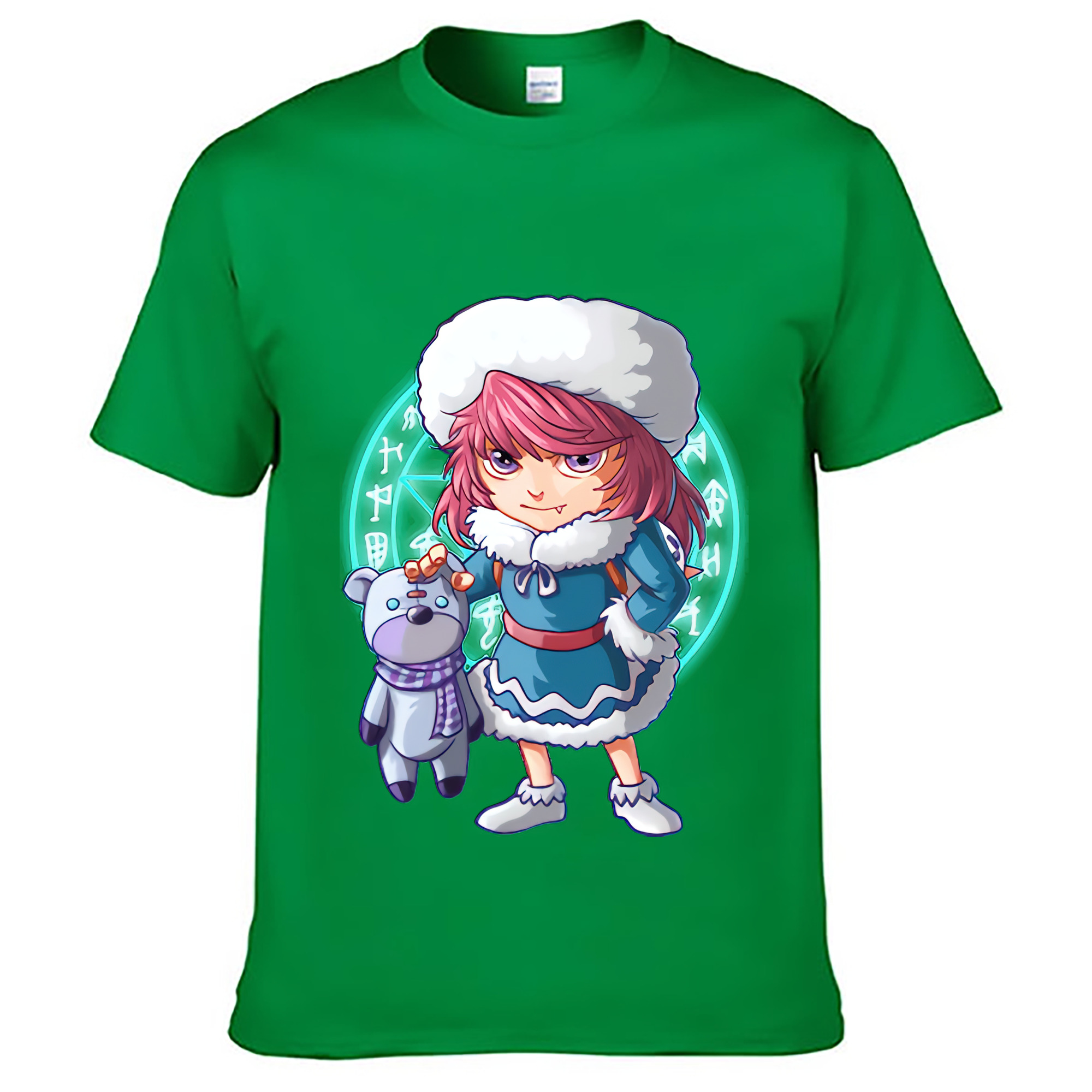 （画像用） リーグ・オブ・レジェンド League of Legends LOL レディースカジュアルプリントTシャツ（綿100％）