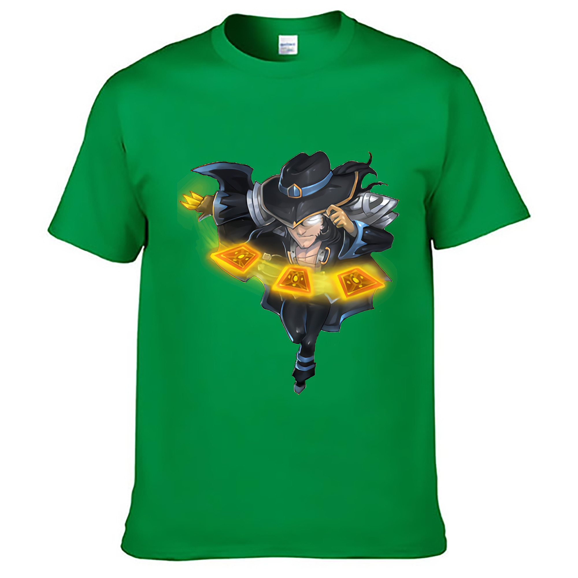 （画像用） リーグ・オブ・レジェンド League of Legends LOL レディースカジュアルプリントTシャツ（綿100％）