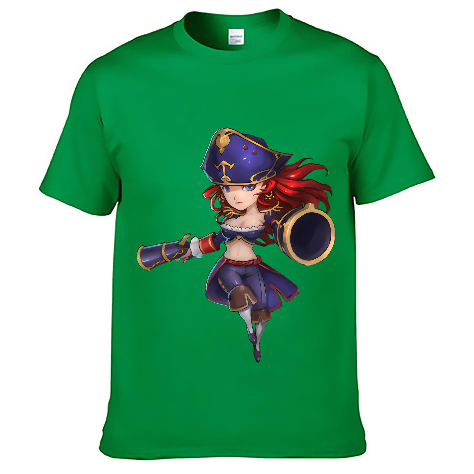（画像用） リーグ・オブ・レジェンド League of Legends LOL レディースカジュアルプリントTシャツ（綿100％）