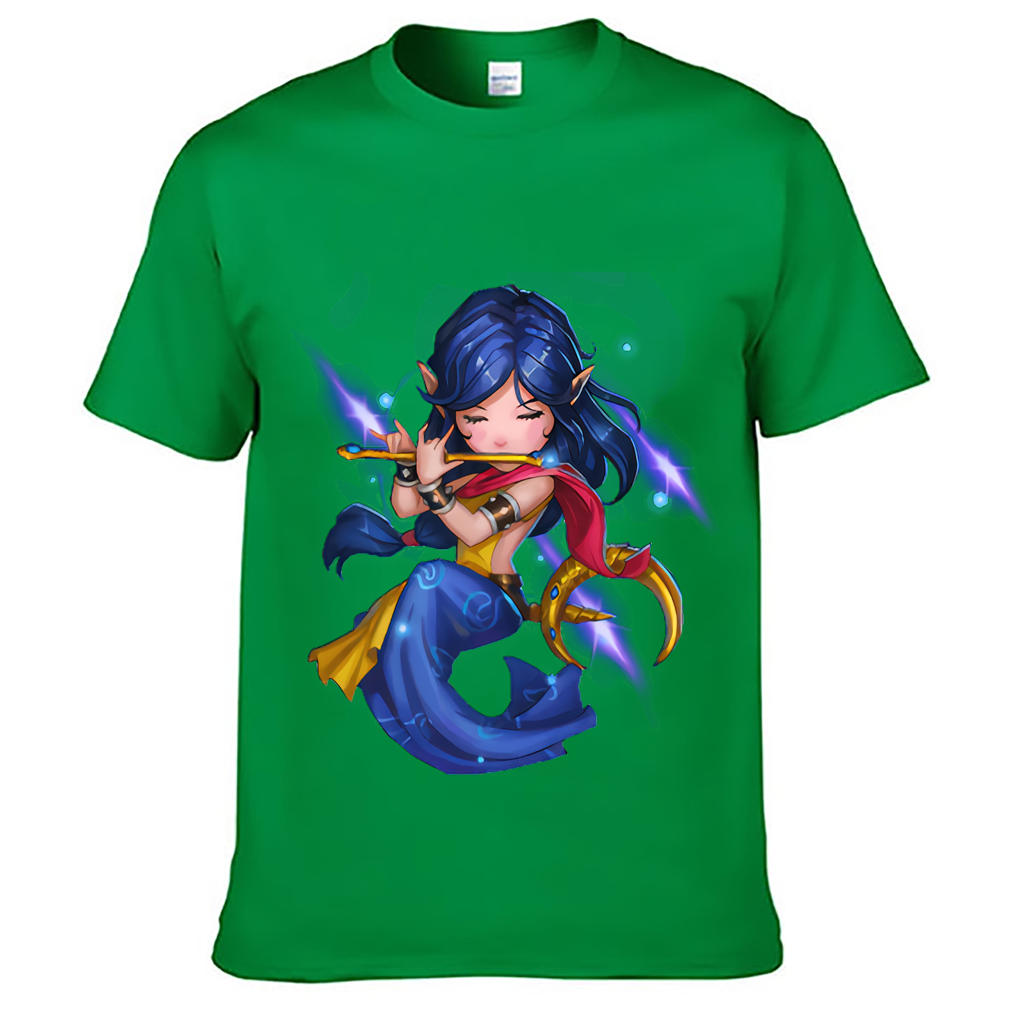 （画像用） リーグ・オブ・レジェンド League of Legends LOL レディースカジュアルプリントTシャツ（綿100％）