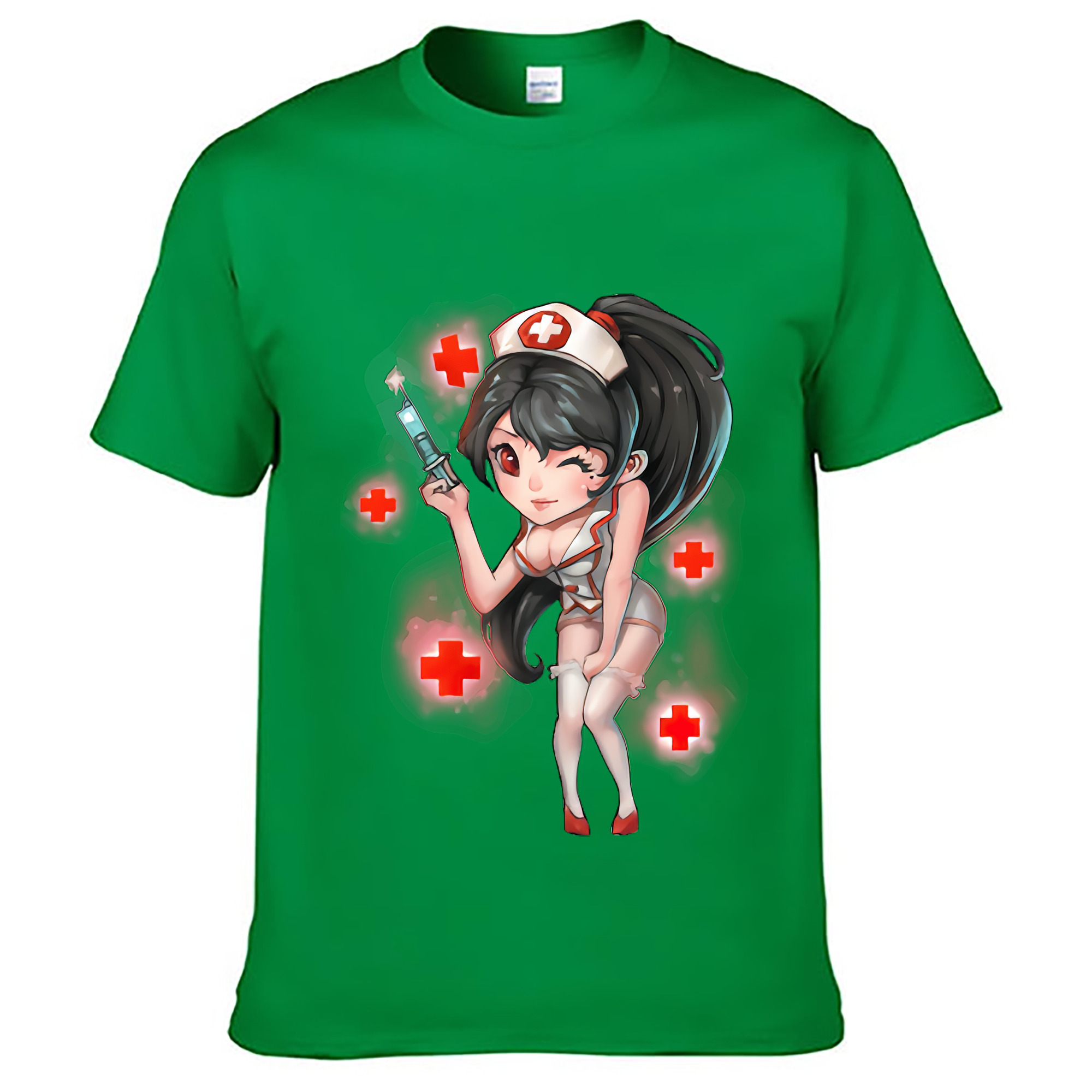（画像用） リーグ・オブ・レジェンド League of Legends LOL レディースカジュアルプリントTシャツ（綿100％）