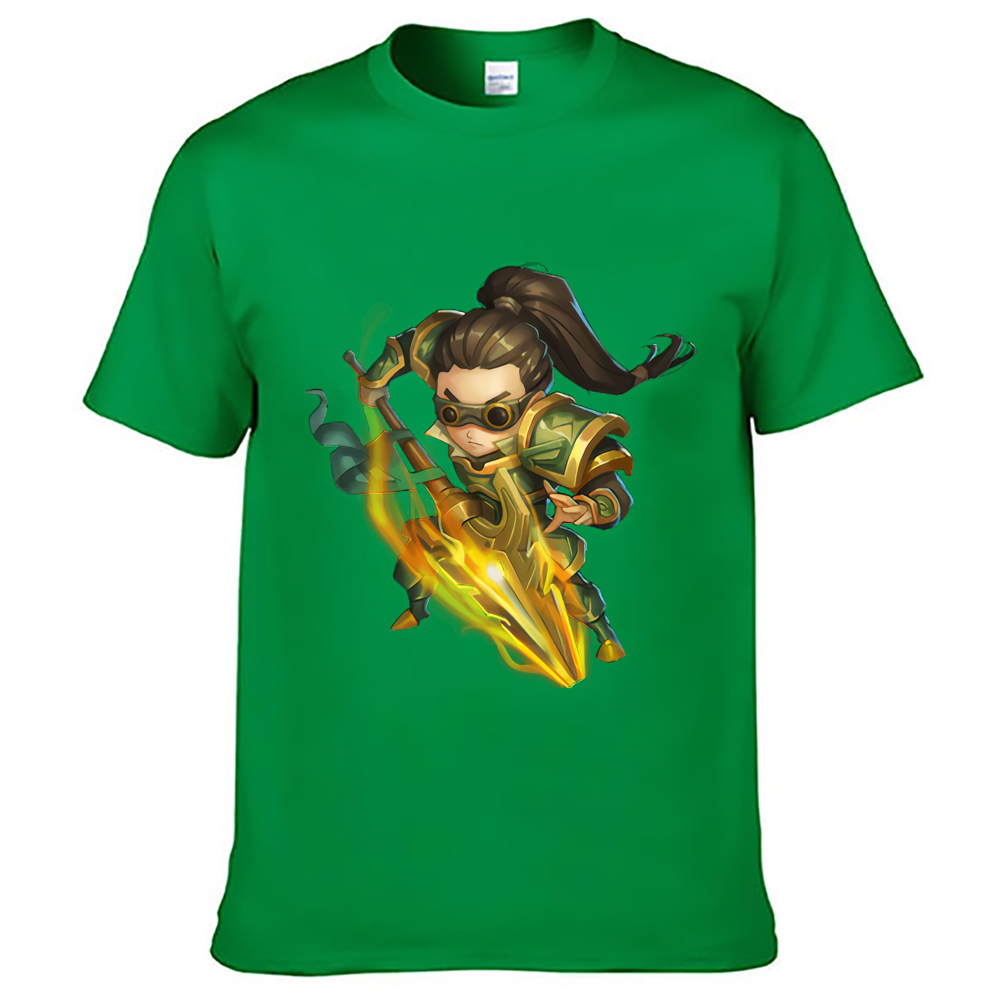 （画像用） リーグ・オブ・レジェンド League of Legends LOL レディースカジュアルプリントTシャツ（綿100％）