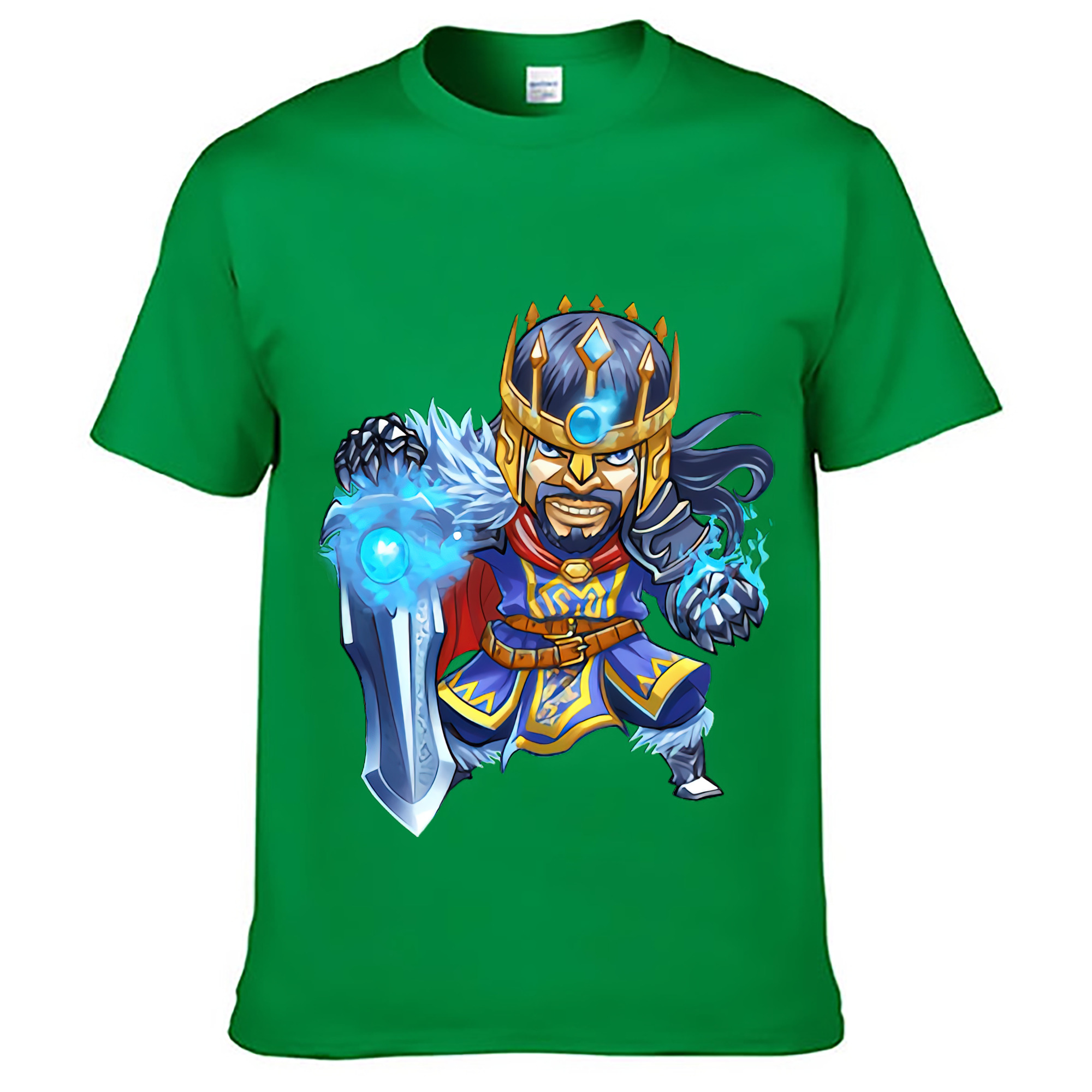 （画像用） リーグ・オブ・レジェンド League of Legends LOL レディースカジュアルプリントTシャツ（綿100％）