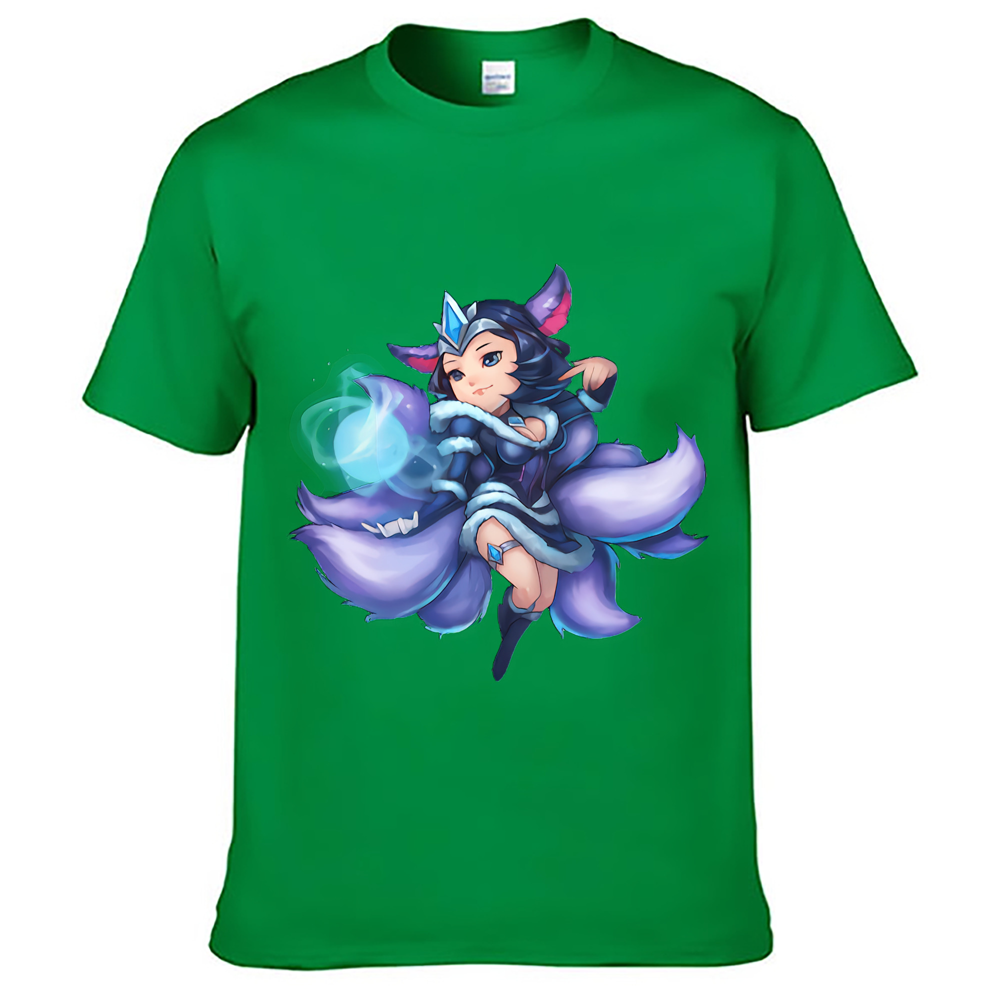 （画像用） リーグ・オブ・レジェンド League of Legends LOL レディースカジュアルプリントTシャツ（綿100％）